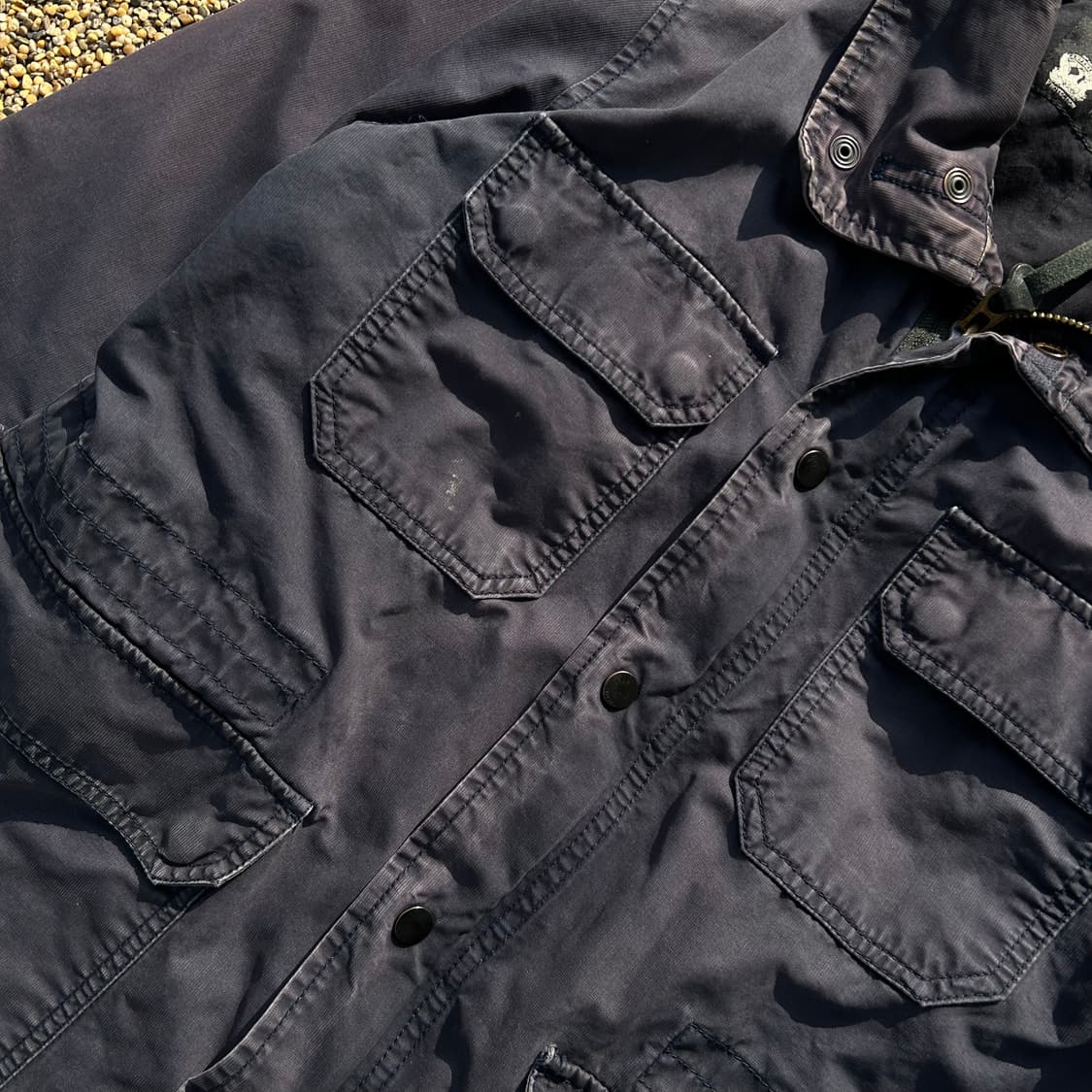 디젤(DIESEL) M65 데님 자켓 상품이미지4