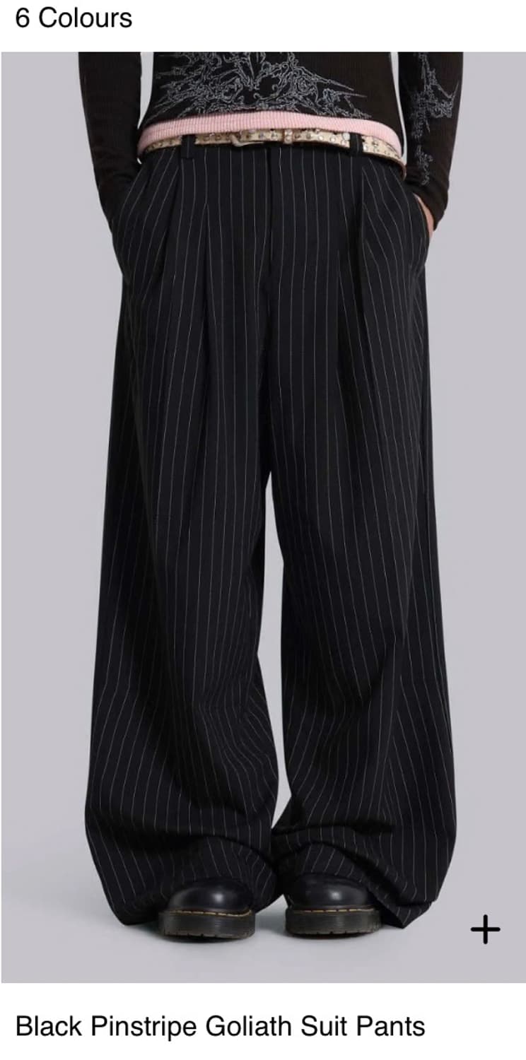 제이디드 런던 핀스트라이프 팬츠 상품이미지1