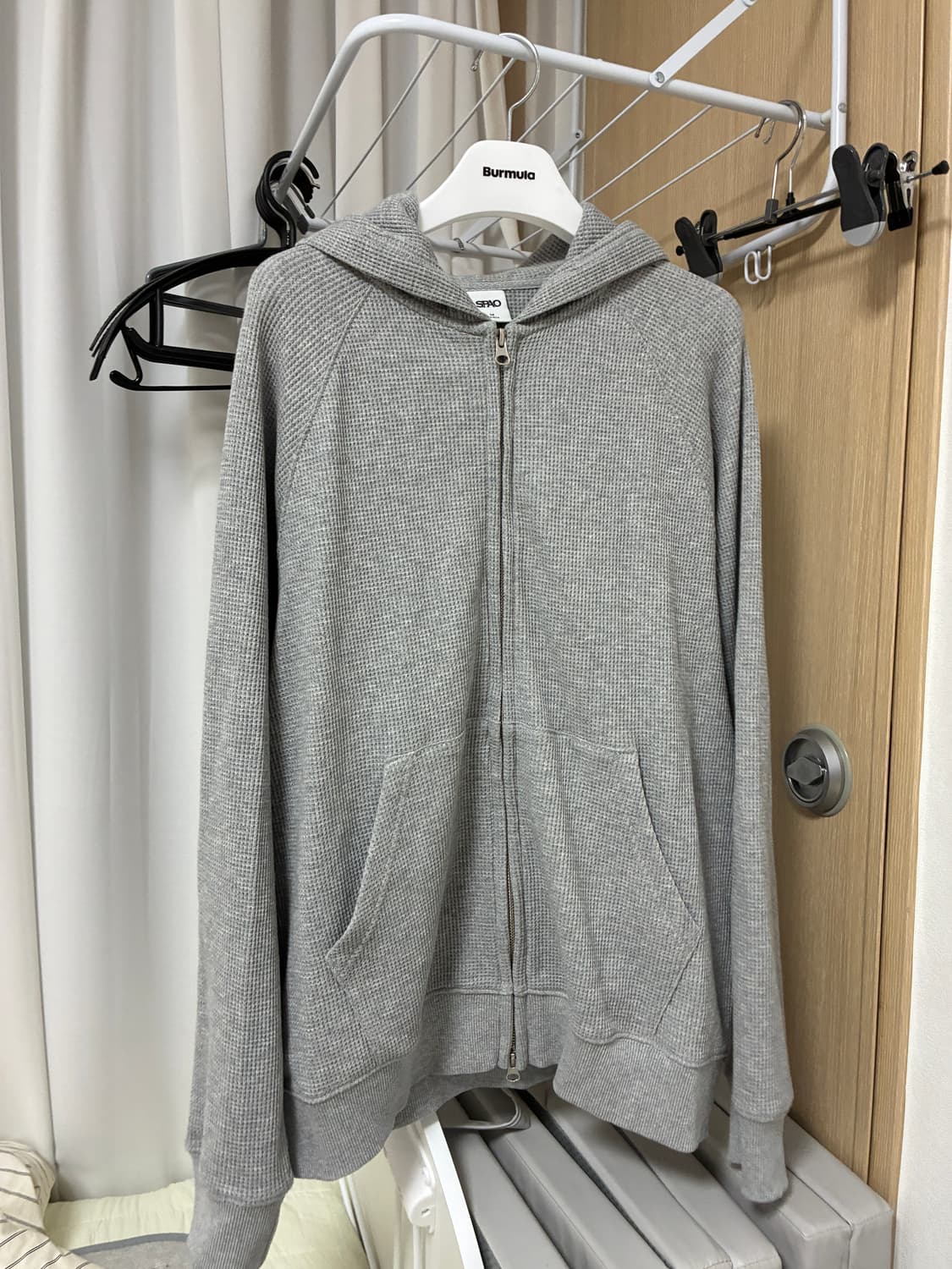 스파오 와플 후드집업 상품이미지3