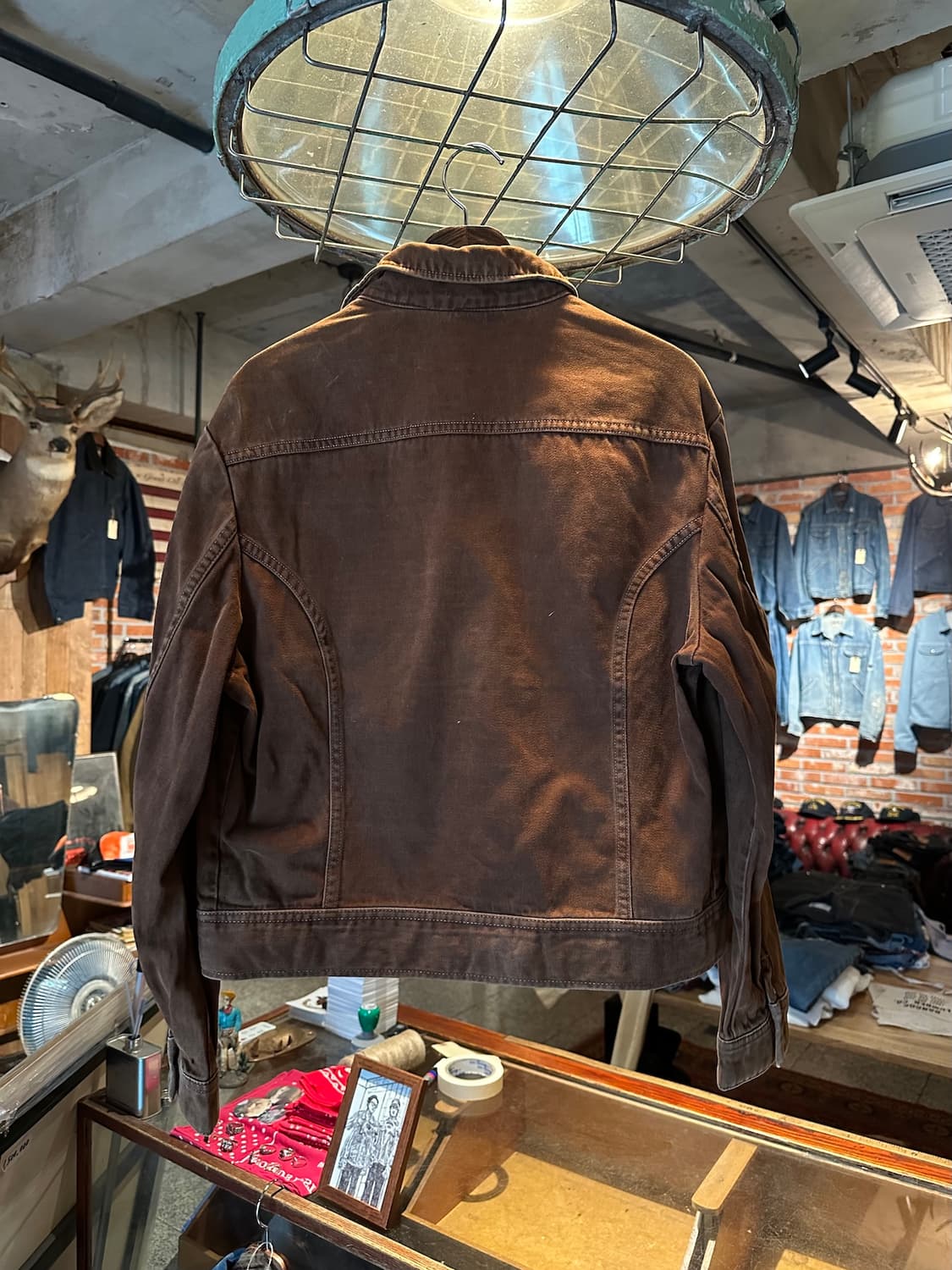 70s USA LEE Moleskin Western Jacket 상품이미지4
