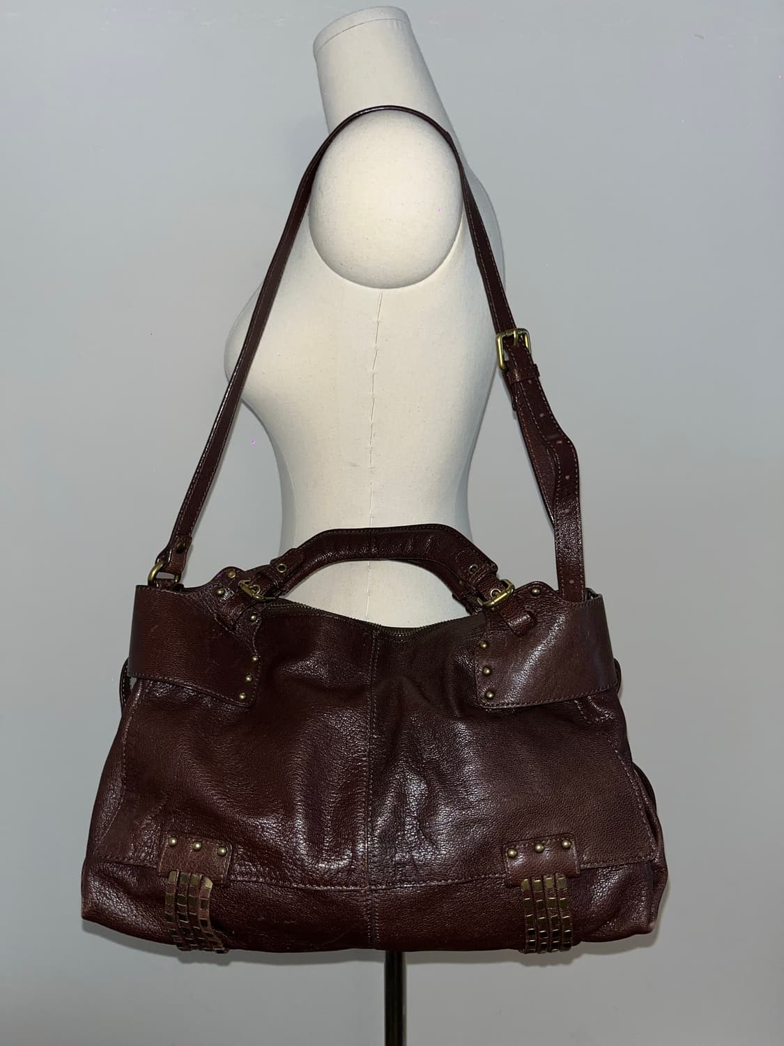 Kooba Red Brown Shoulder Bag 상품이미지7