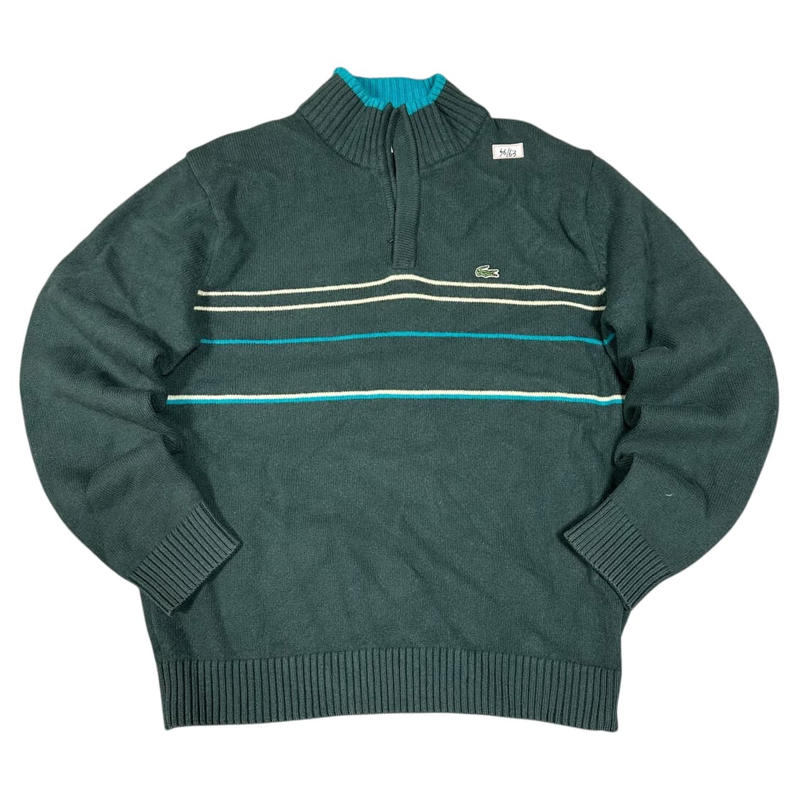 ✨ (바배) 라코스테 니트 반집업  상품이미지1