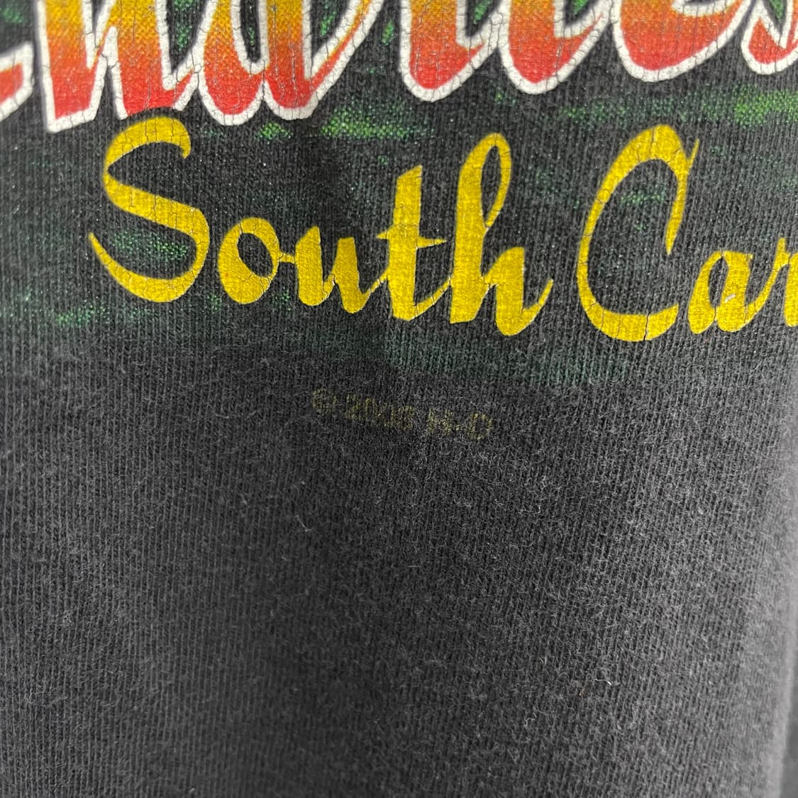 할리데이비슨 00s 페이딩 빈티지 그래픽 반팔 티셔츠 상품이미지8