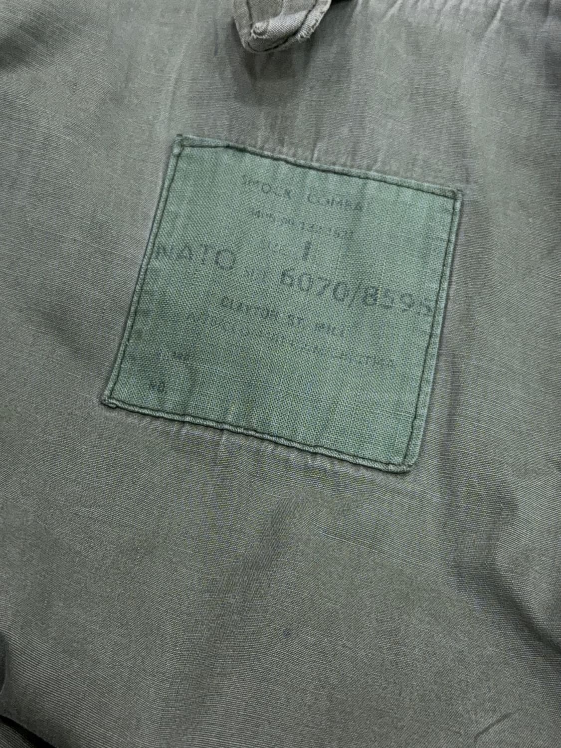 스모크 컴뱃 영국군 야상 필드자켓 카모 1 사이즈 상품이미지10