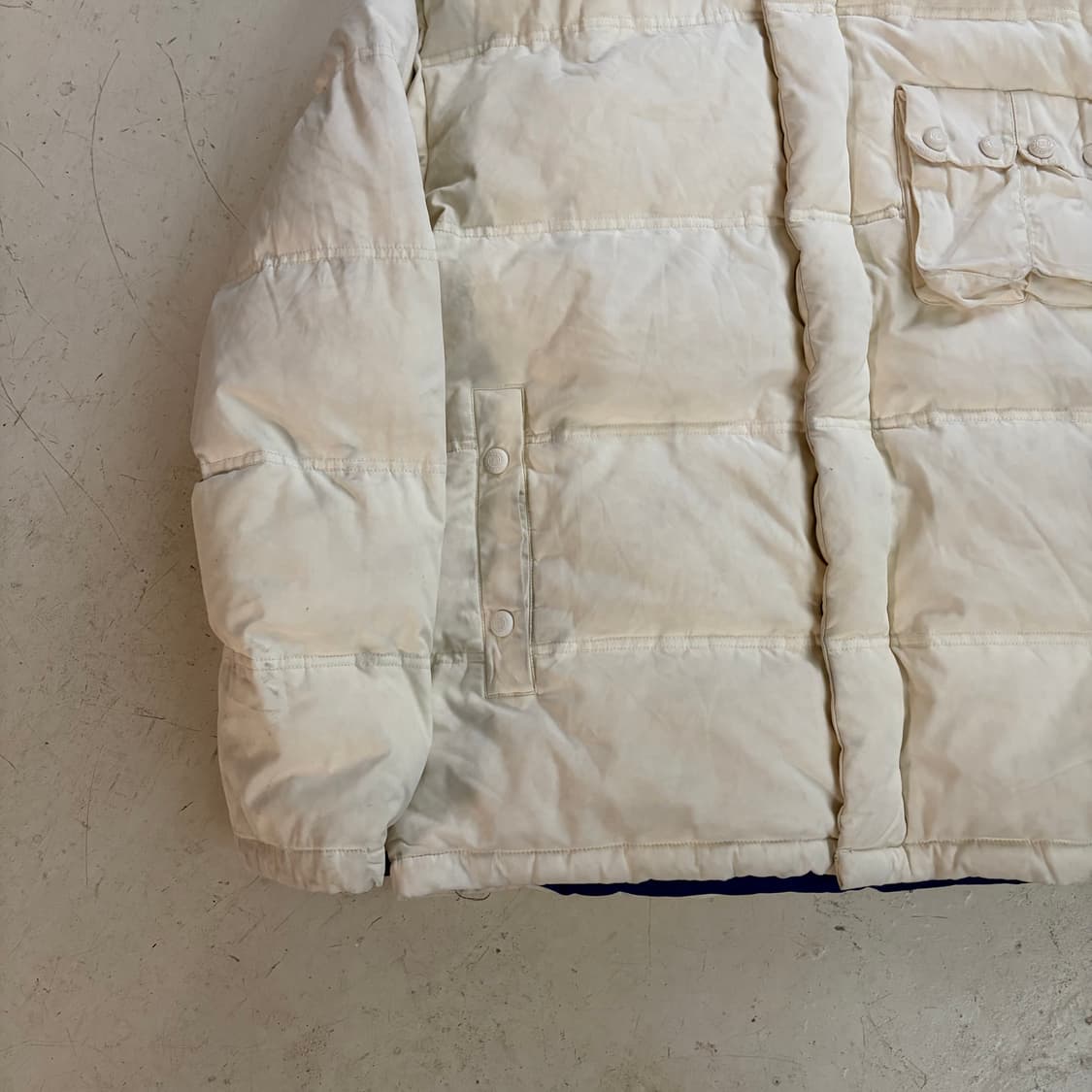 90s 타미힐피거 진스 빈티지 패딩 M 상품이미지3