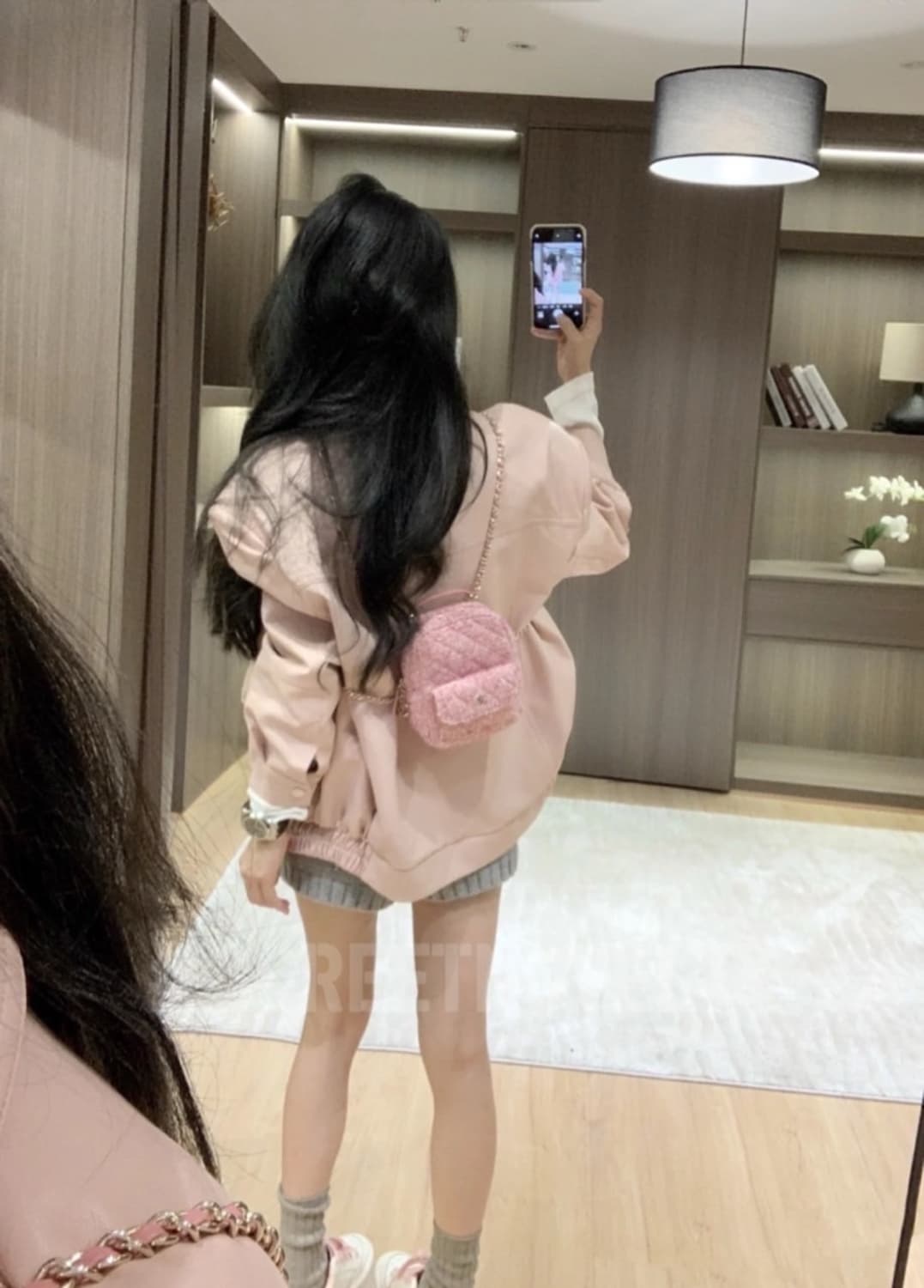 샤넬뷰티 트위드 미니백팩 핑크 기프트 백 상품이미지1