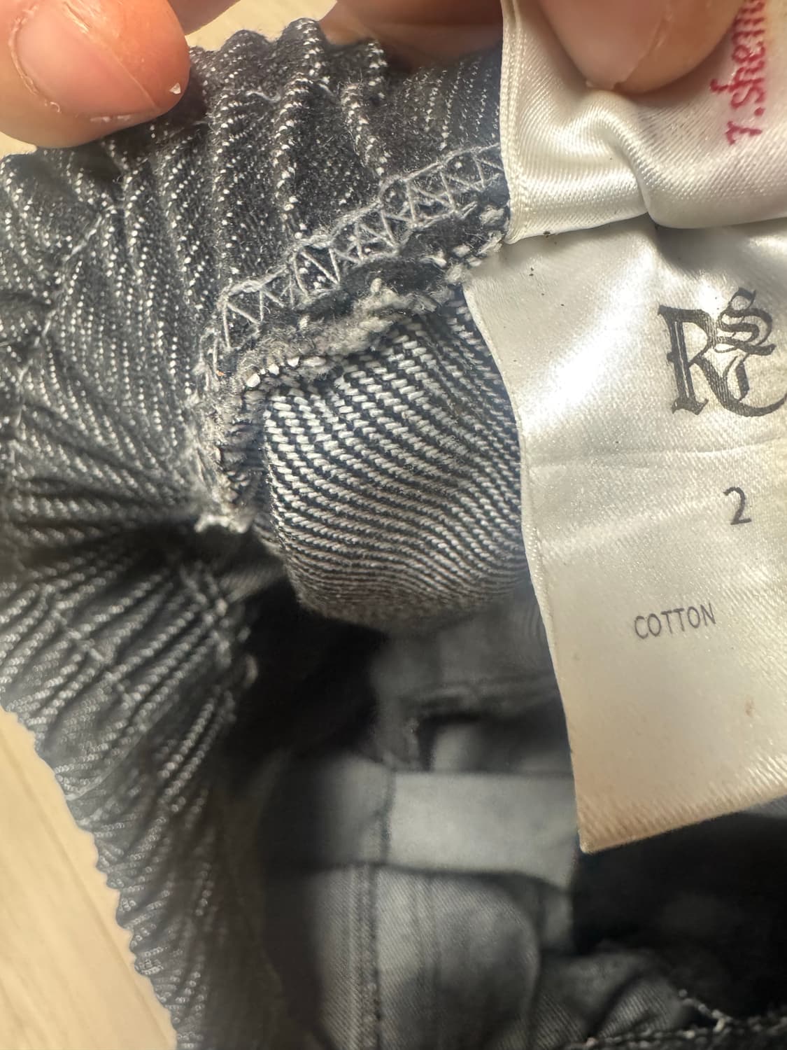 Rssc X pog service 데님 상품이미지2