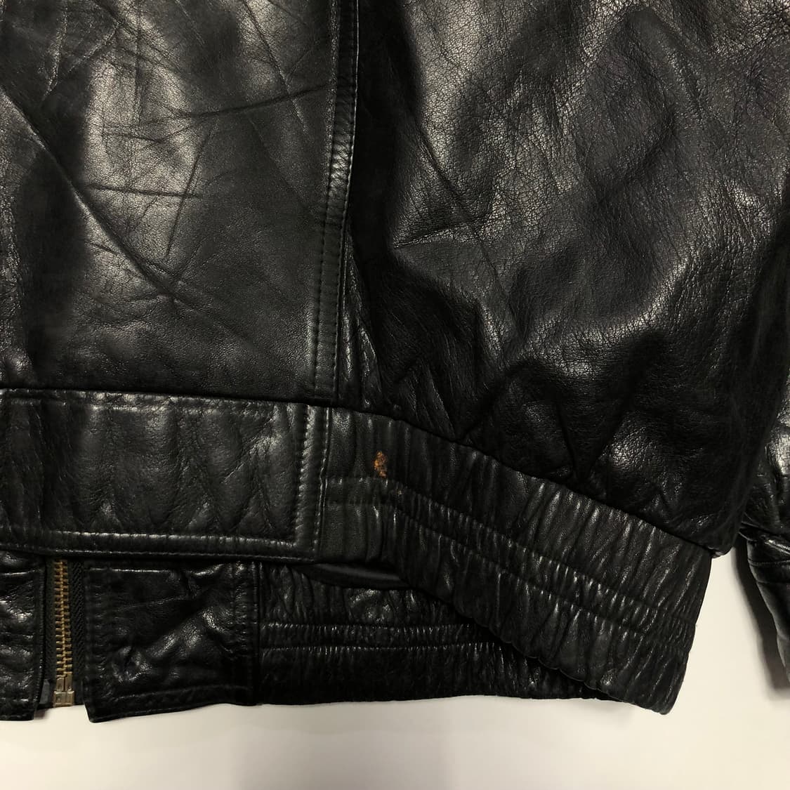 갤럭시 A2 카우하이드 레더자켓  상품이미지5