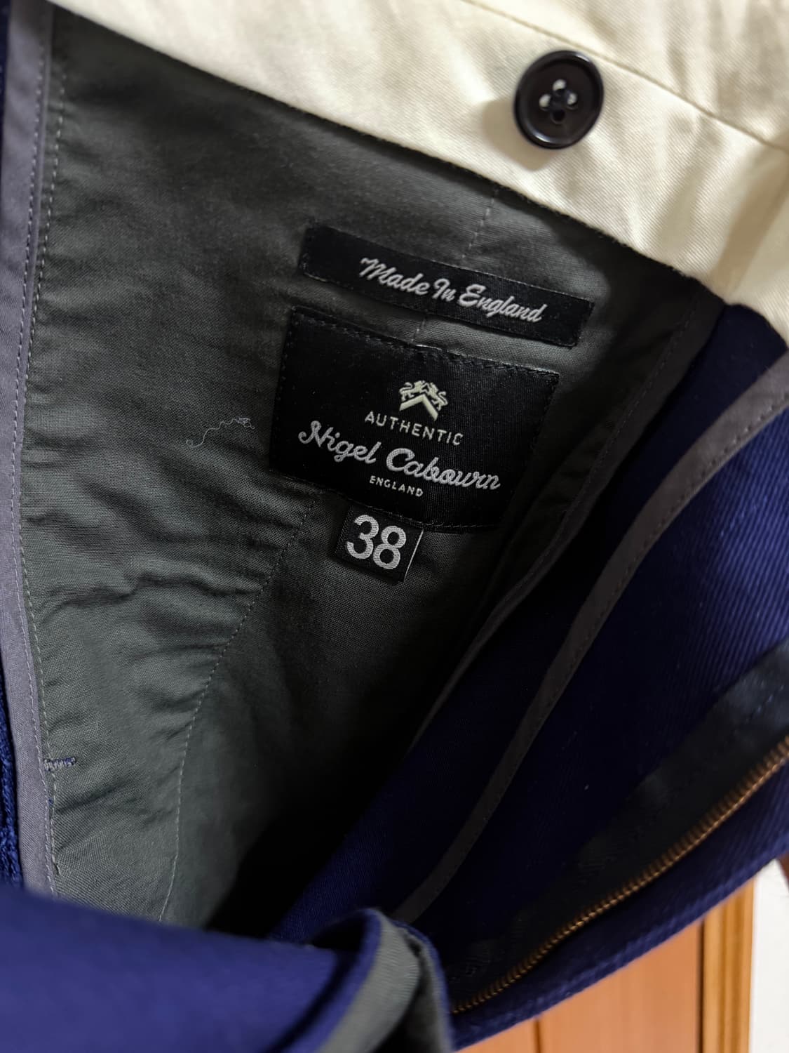 [105감] 나이젤카본 빈티지 3피스 워크웨어 수트 상품이미지7