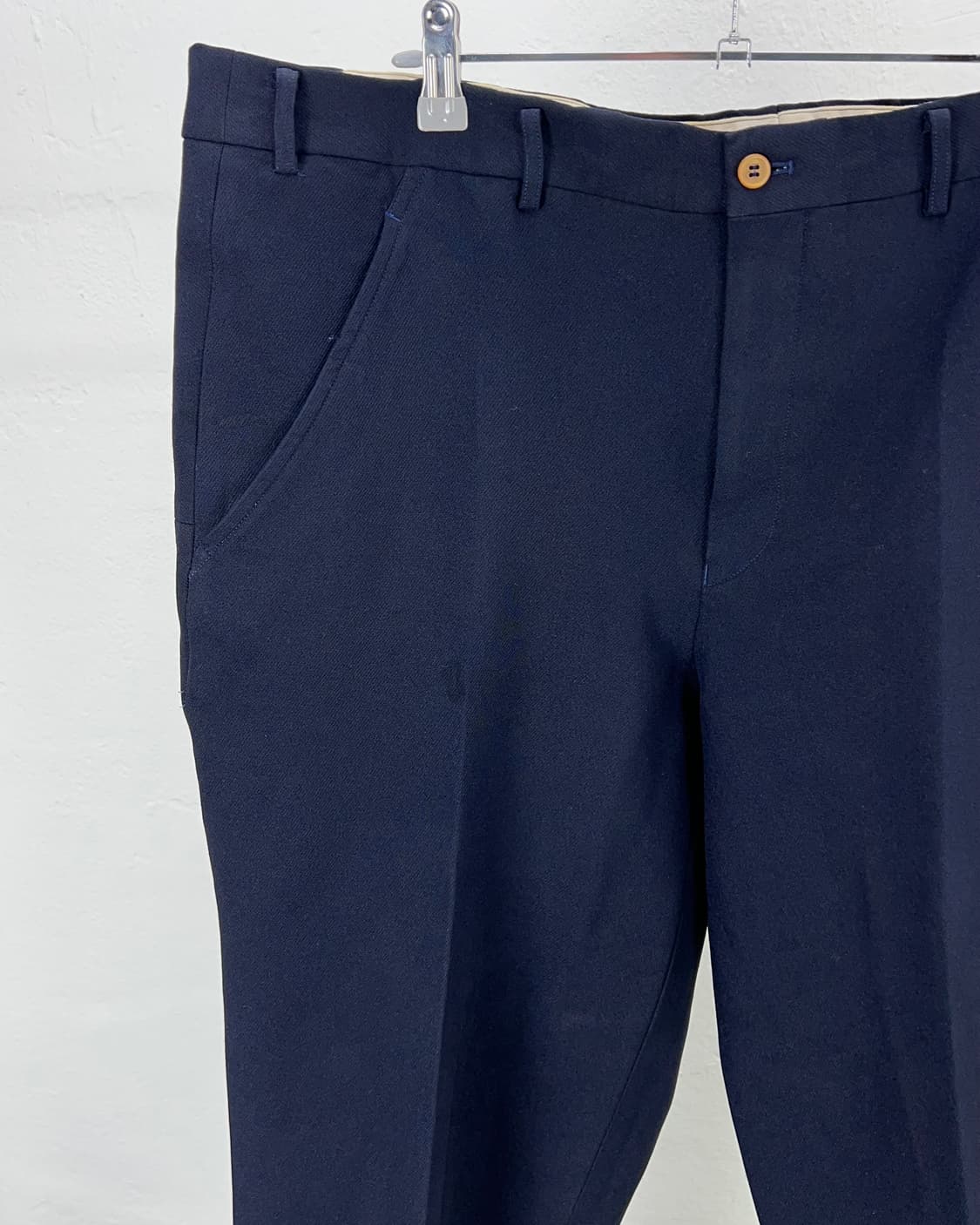 꼼데가르송 옴므 플러스 AD2012 와이드 턴업 트라우저 원턱 팬츠 상품이미지2