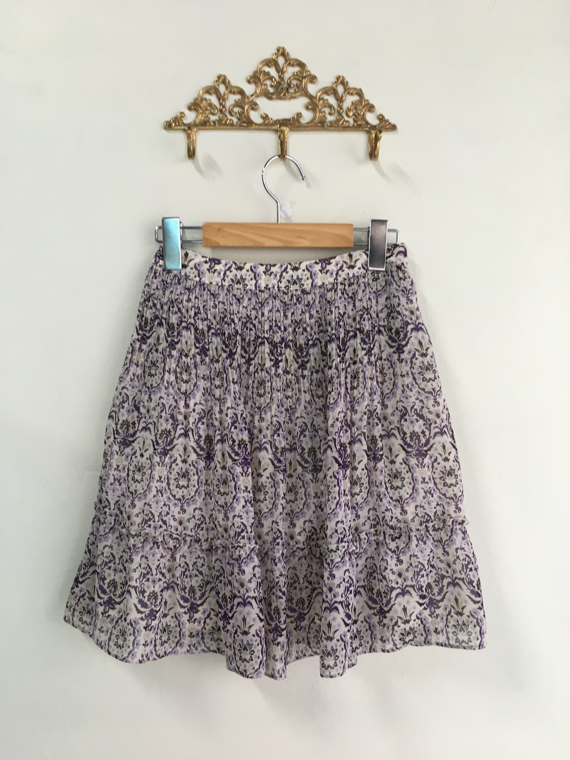 빈티지 엑시즈팜 보라 플라워 페어리 코디세트 상품이미지5