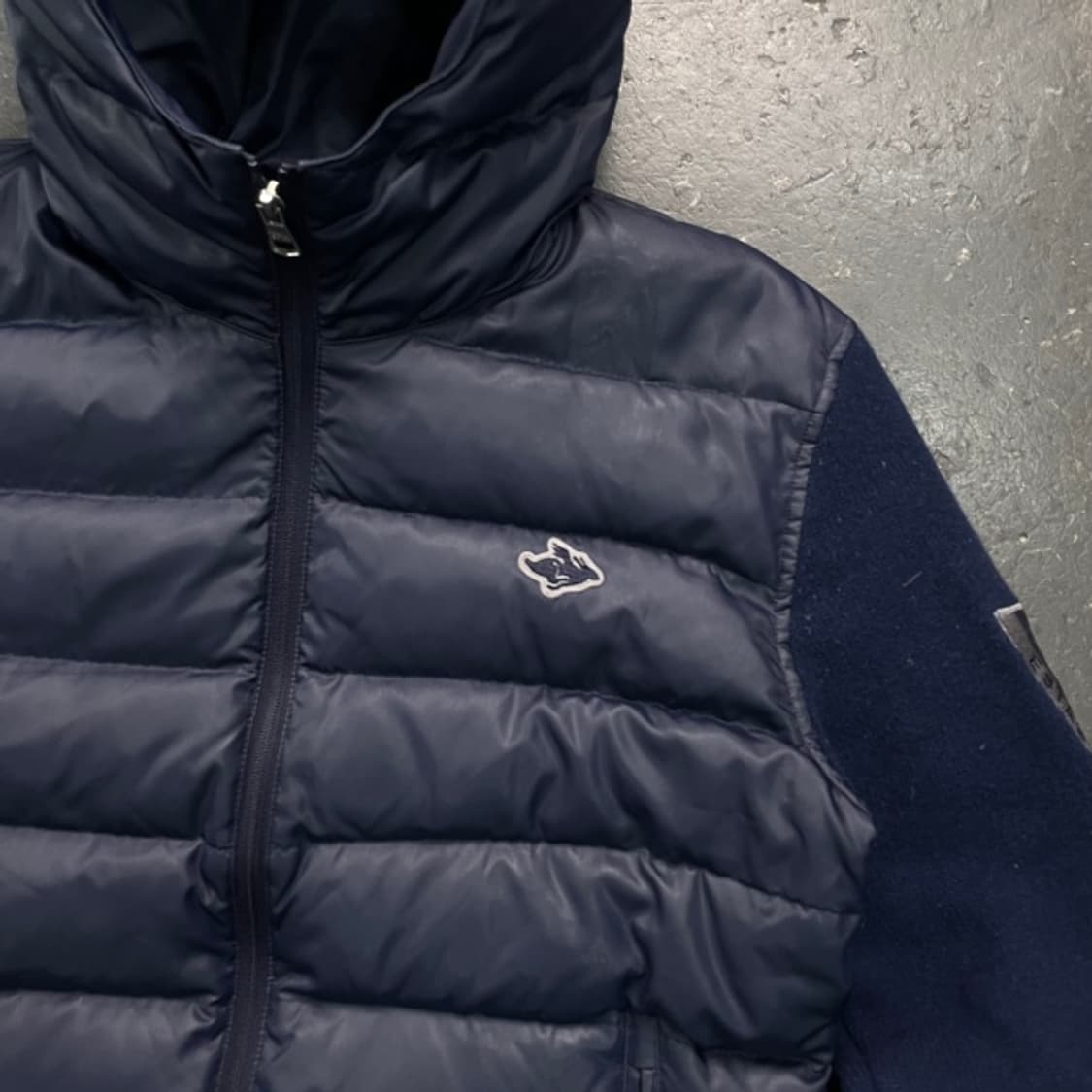 100 파리게이츠 방풍 니트 패딩 상품이미지2