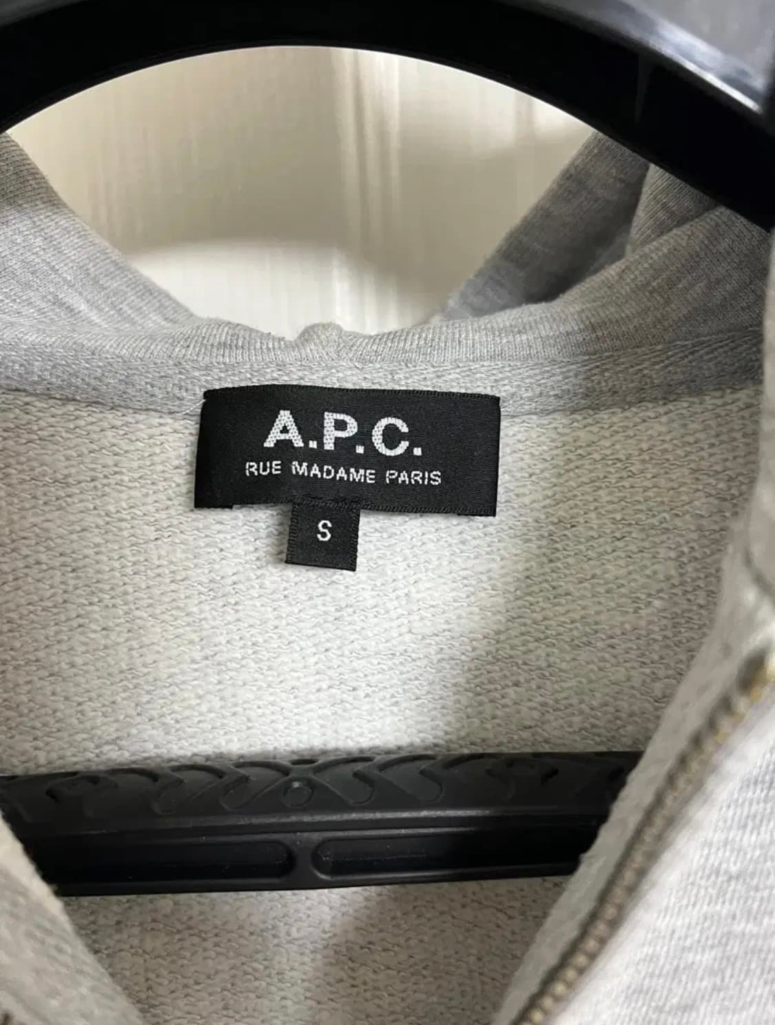 아페쎄 A.P.C / 후드 집업 그레이 / S 상품이미지3