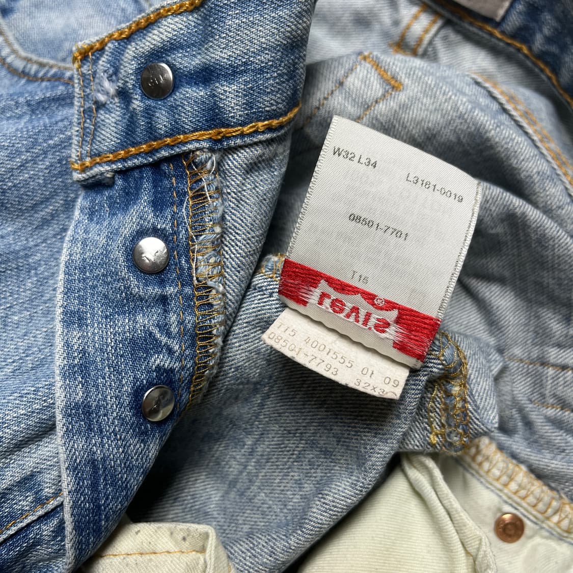 Levi's 501 Original Straight Jeans 상품이미지7