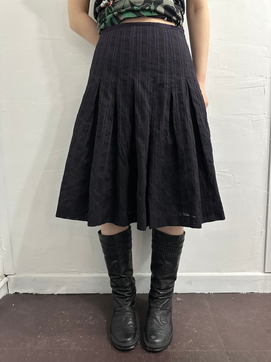 lanvin pleats midi skirt 상품이미지1