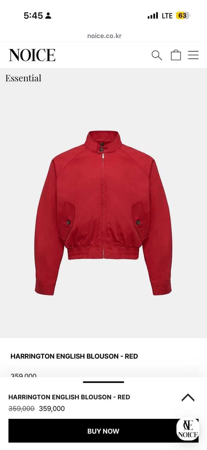 노이스 헤링턴 자켓 판매합니다 상품이미지1