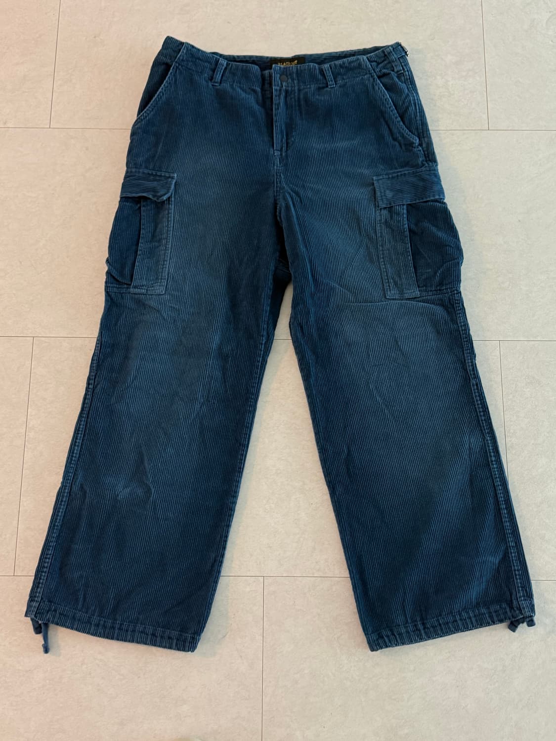 (XL) 블랙아웃 코듀로이 팬츠 상품이미지1