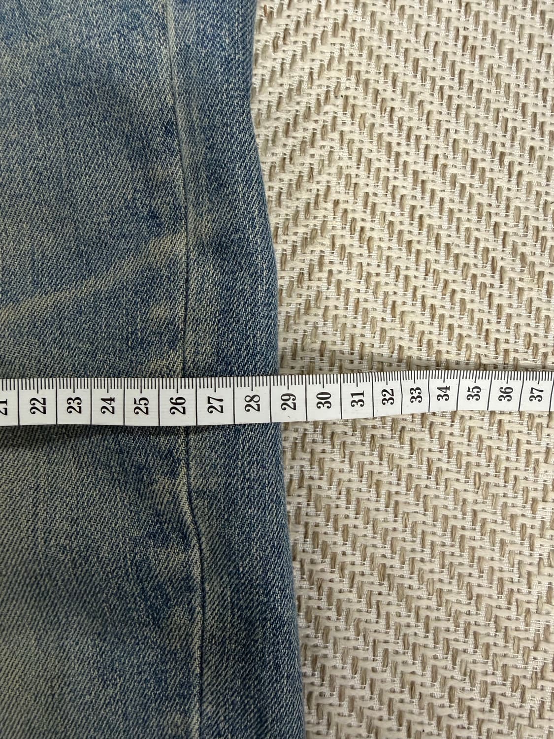 정품) A.P.C. 아페쎄 남성 뉴스탠다드 데님 워싱진 31  상품이미지9