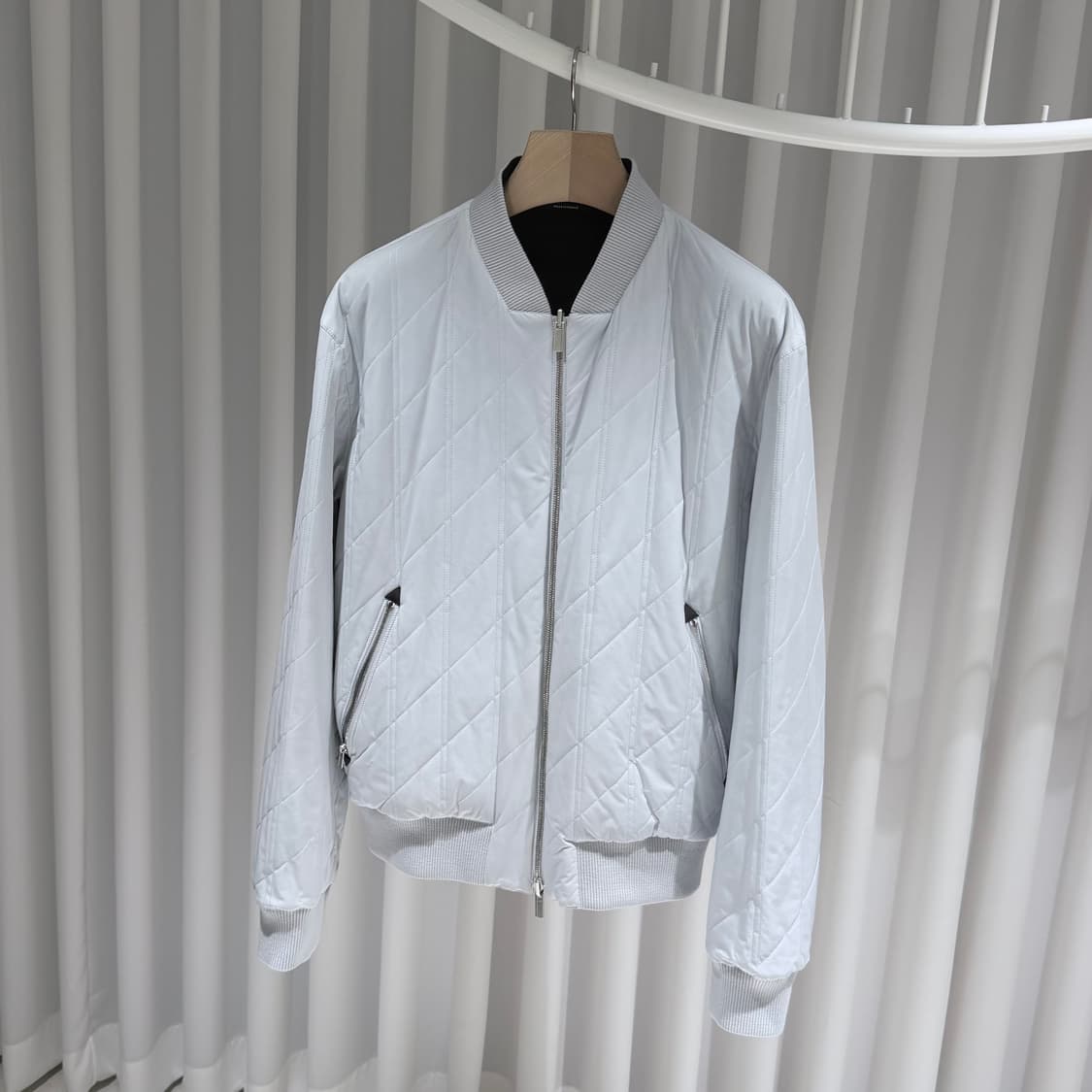 (A+/50) / 에르메스 나일론 리버시블 자켓 네이비 스카이 상품이미지6