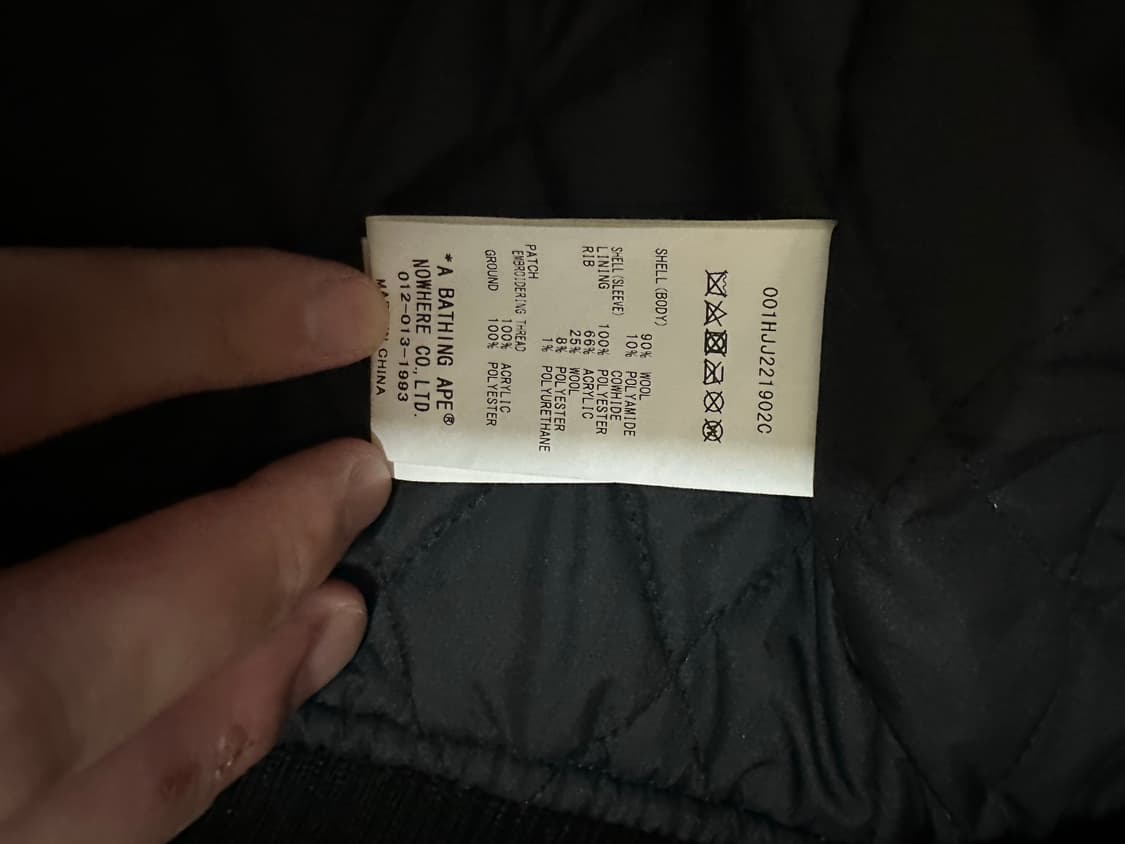 베이프 네이버후드 바시티 블루 상품이미지3