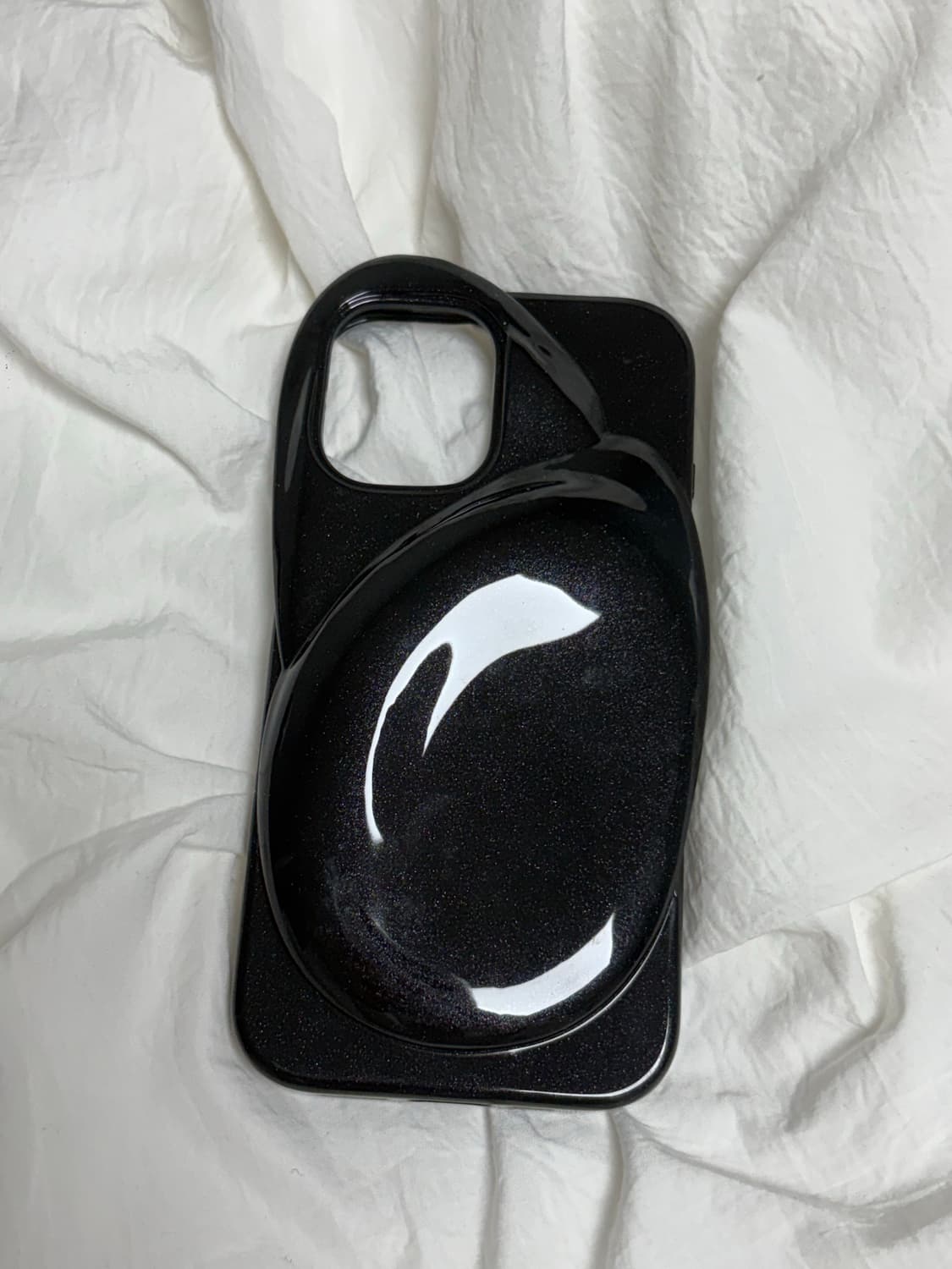 Andaash 아이폰16 케이스 PEBBLE Midnight 상품이미지2