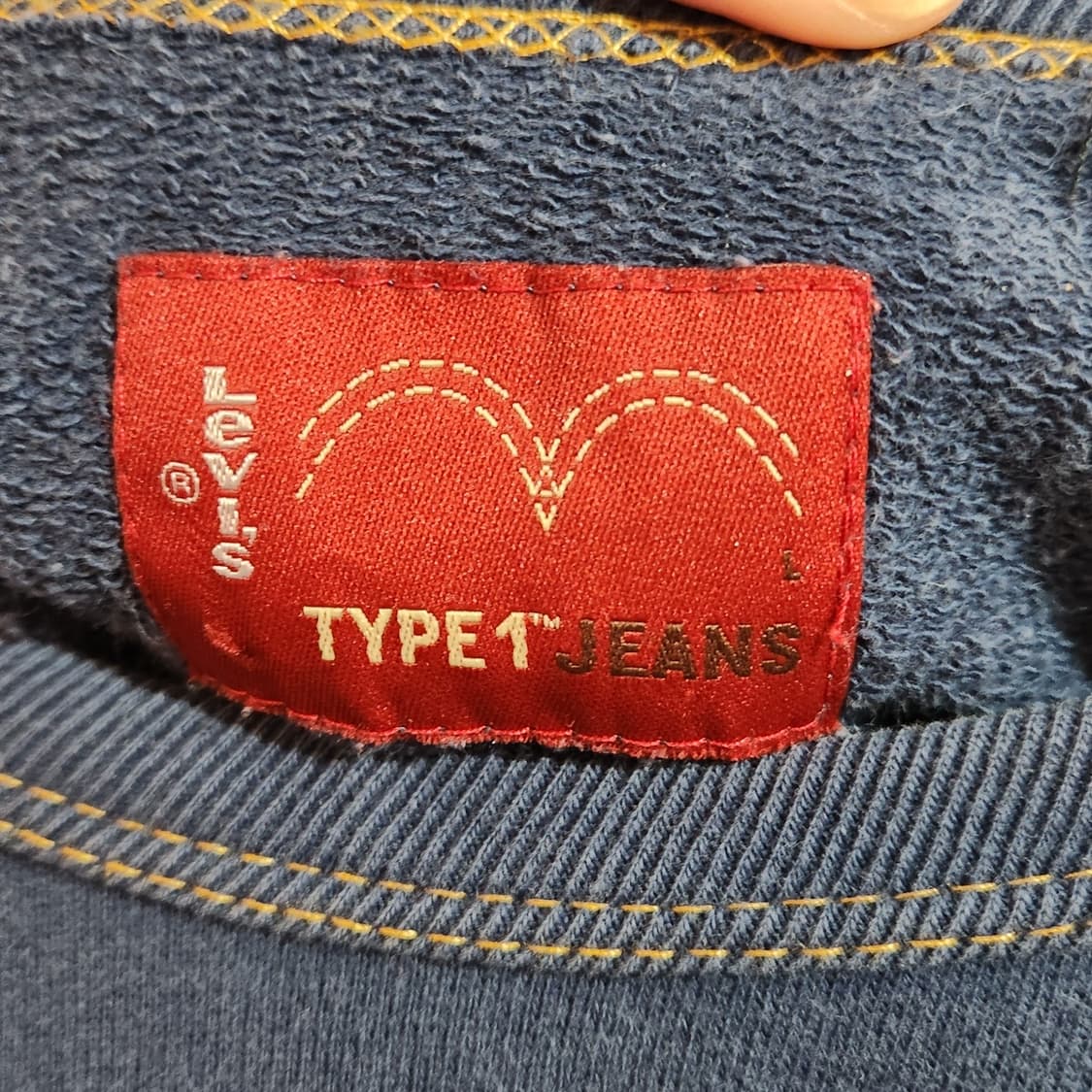 리바이스 워크웨어  스티치 맨투맨  상품이미지5