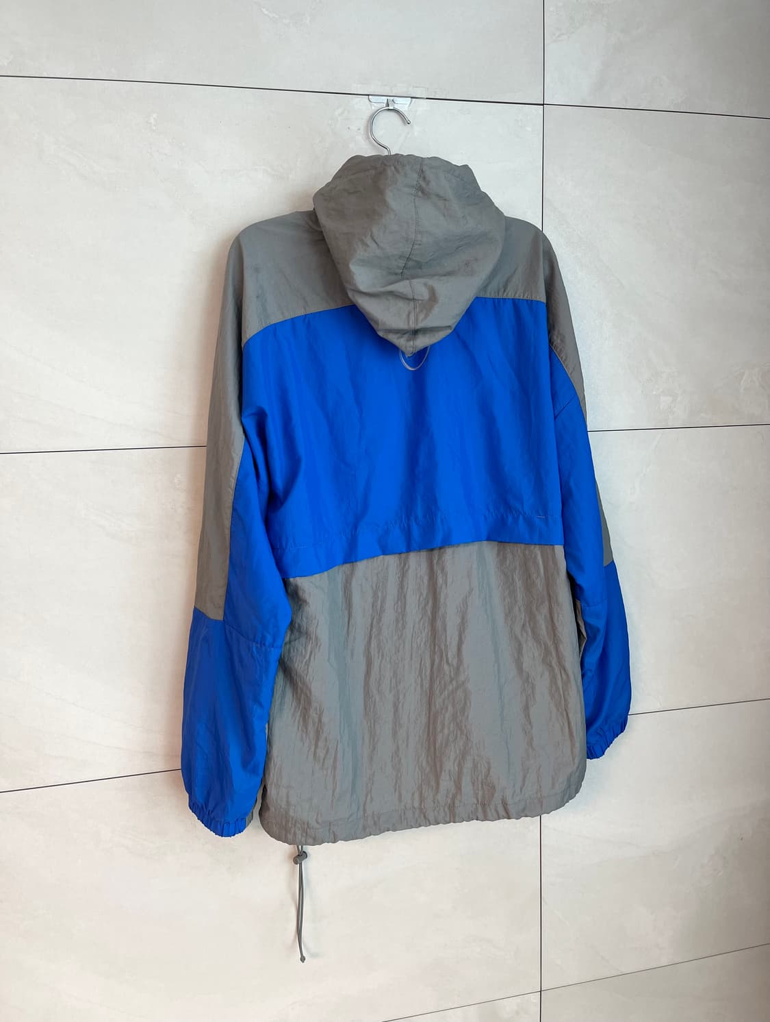 [L/100] 나이키 윈드브레이커 우븐 바람막이 블루/그레이 상품이미지4