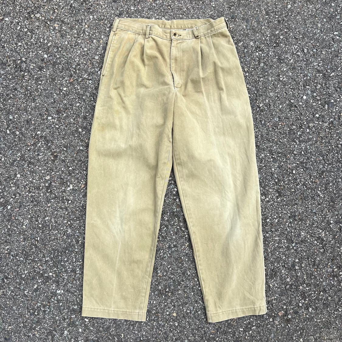 90‘s L.L. Bean 루즈 테이퍼드 팬츠 상품이미지1