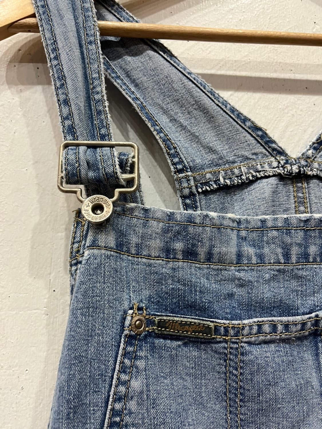 Wrangler 랭글러 데님 오버롤  상품이미지2