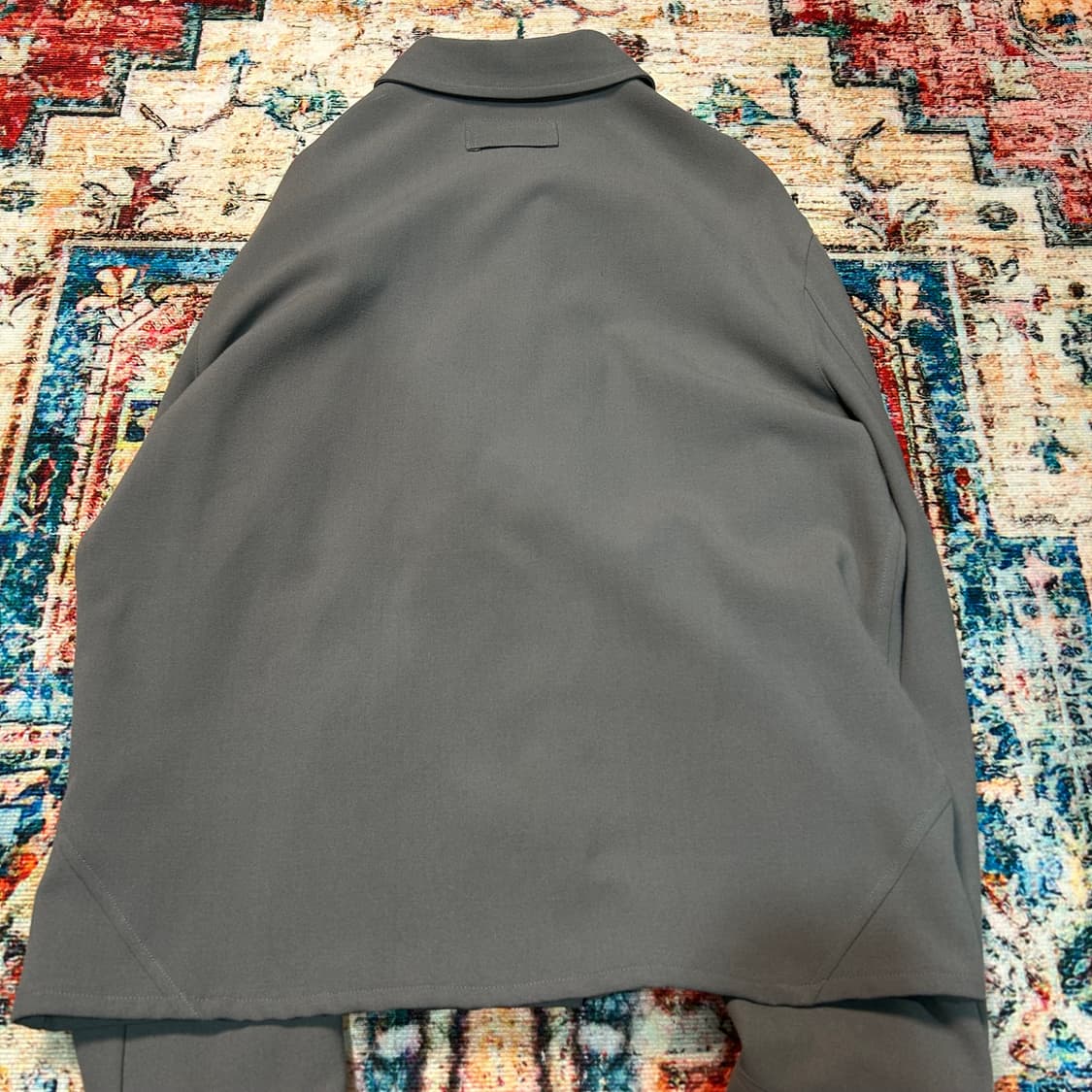 [M] 90s 아르마니 made in italy 셔츠자켓 상품이미지2