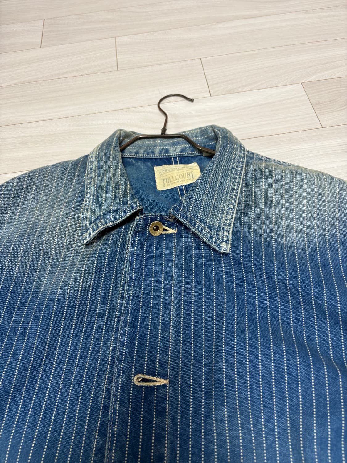 풀카운트 와바시 스트라이프 초어자켓 42size 상품이미지6