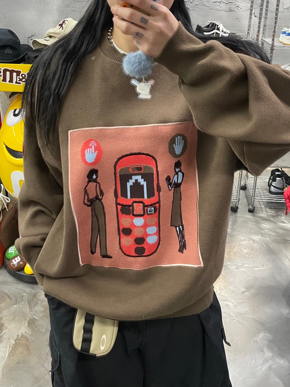 카브엠트 백뷰 니트 상품이미지8