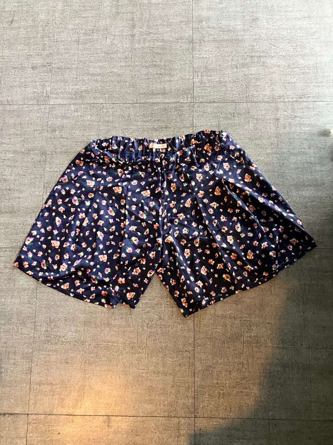 일본빈티지 Rarant 하구미모리걸 할메카지 플라워 벌룬 하프팬츠반바지 상품이미지1