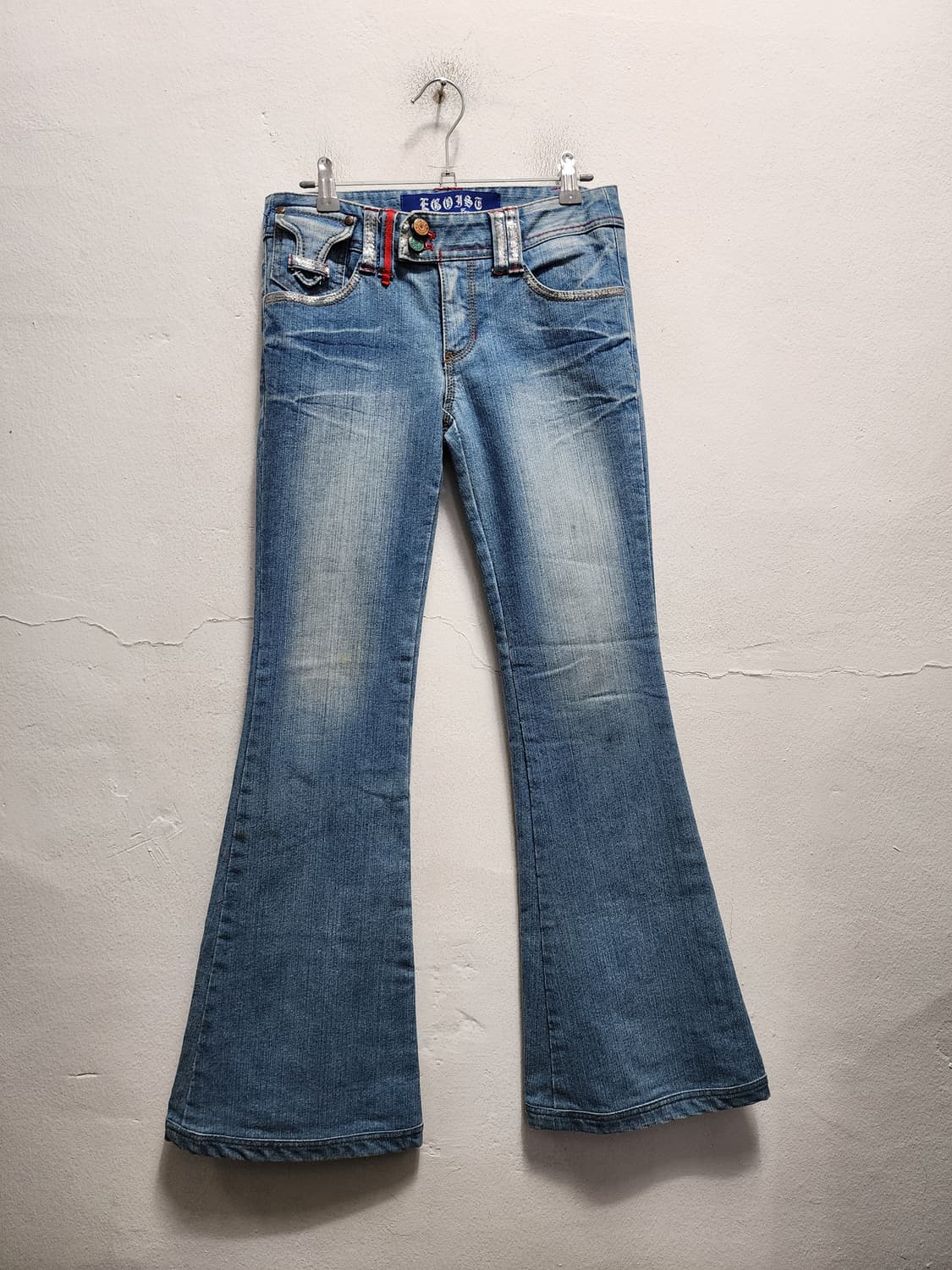 Egoist 에고스트 Y2K 부츠컷 청바지 상품이미지2