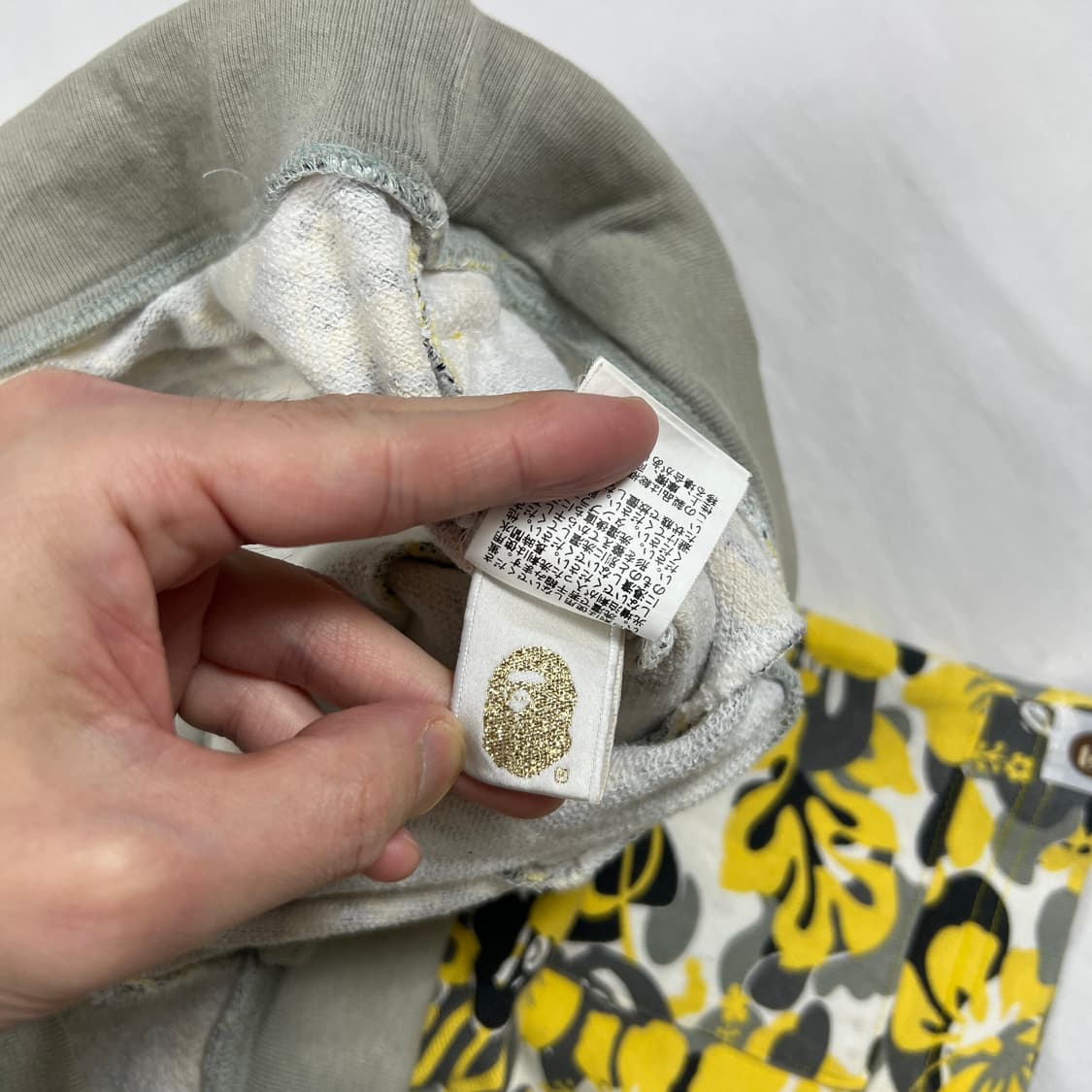 베이프 bape og 알로하 카모 카고 밴딩 반바지 상품이미지10