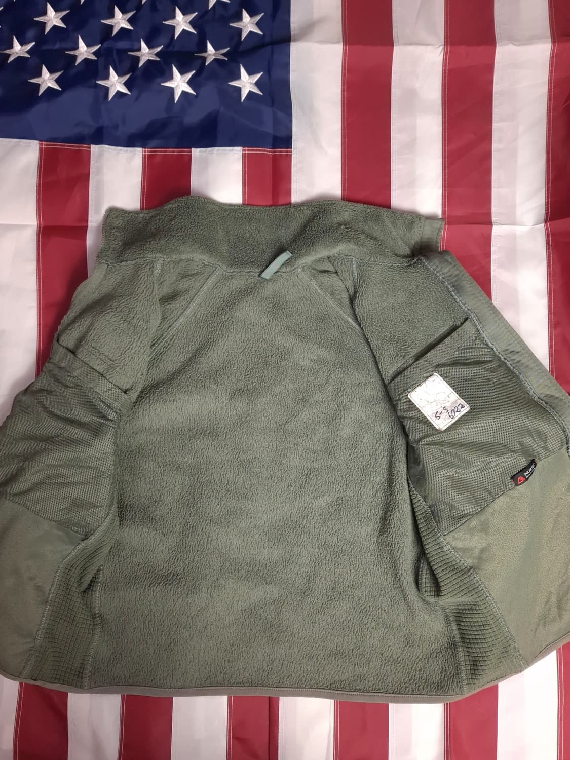 오리지날 미군 지급용 ACU 폴라텍 자켓 상품이미지7