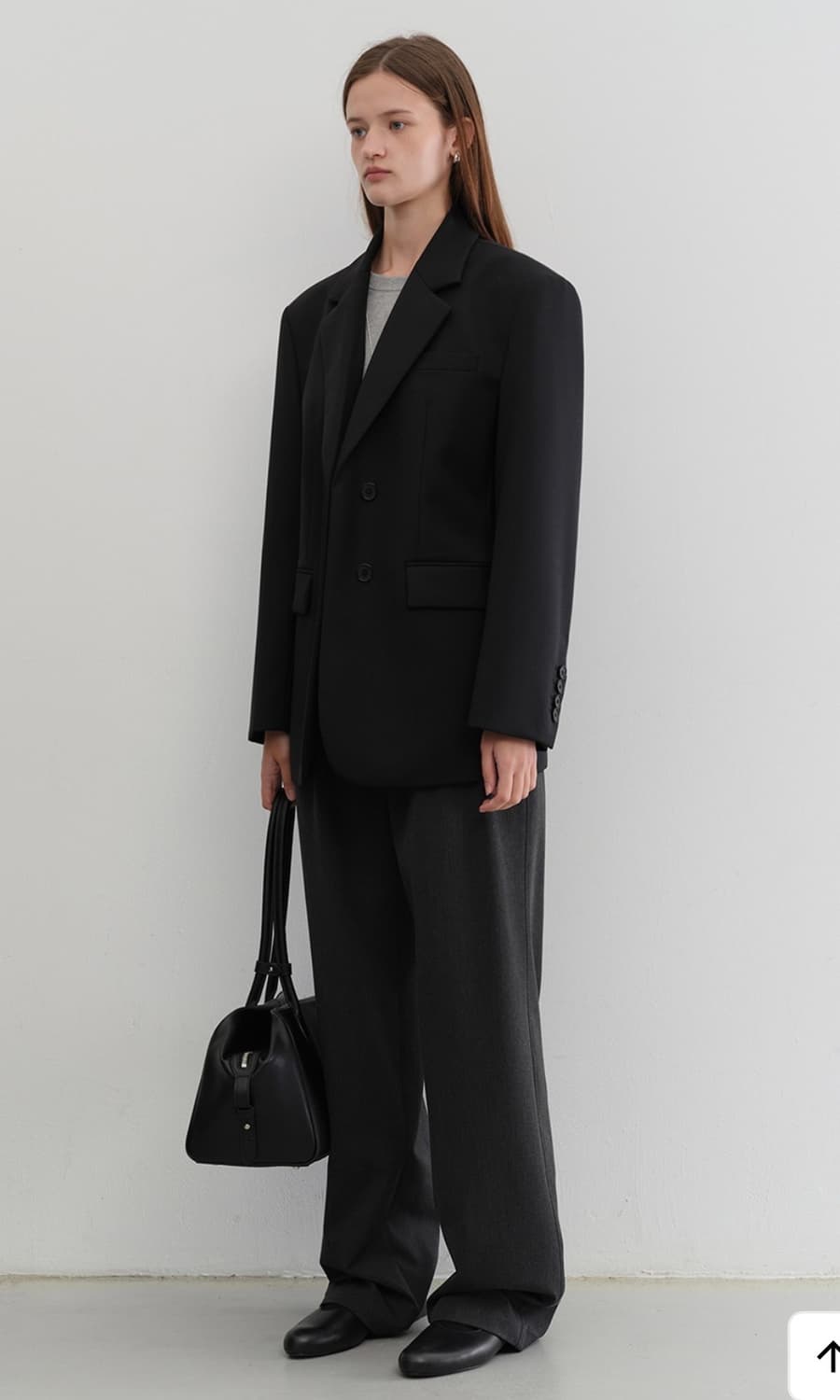 던스트 2버튼 울 블레이저 자켓 상품이미지3