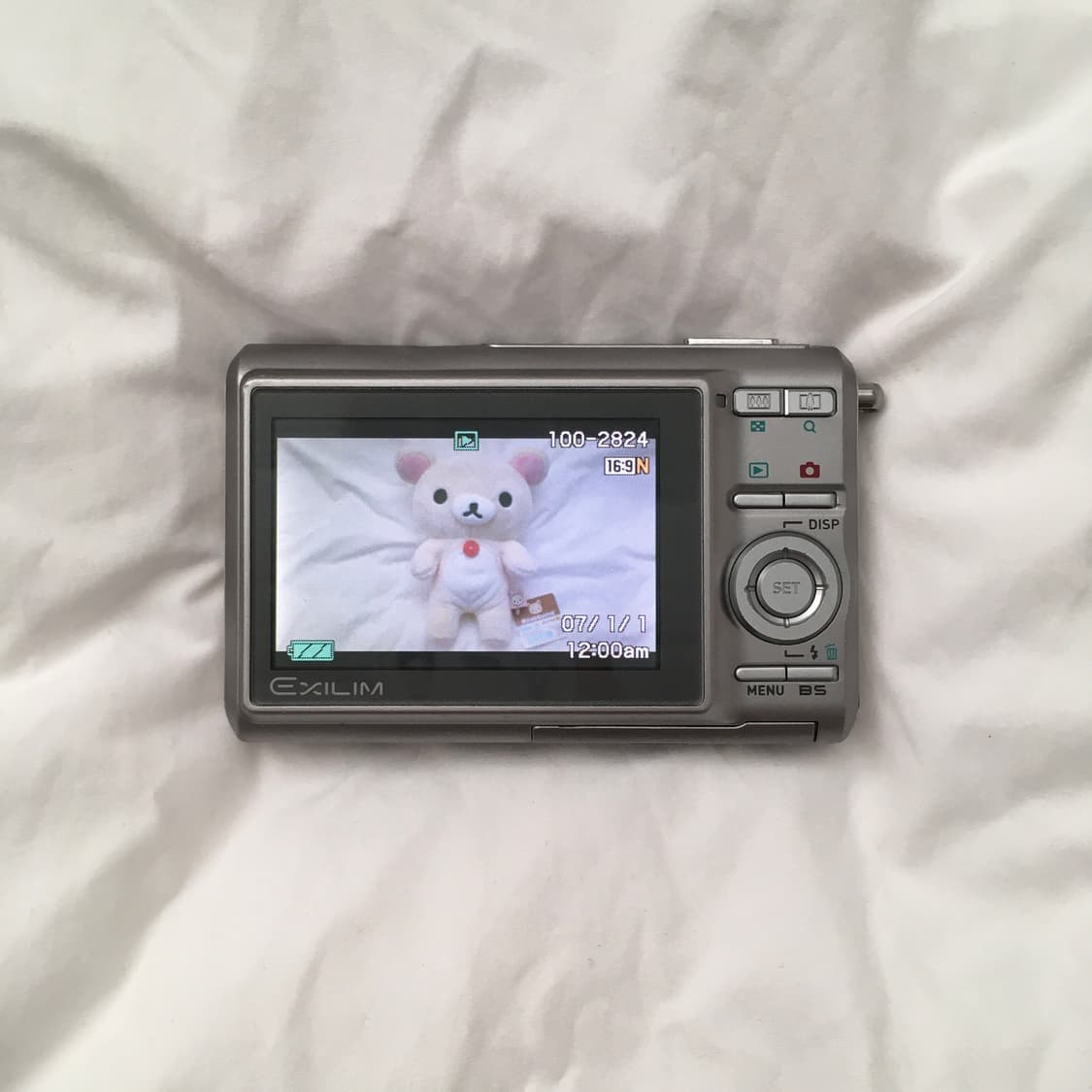 카시오 엑슬림 Z75 실버 풀박스 상품이미지3