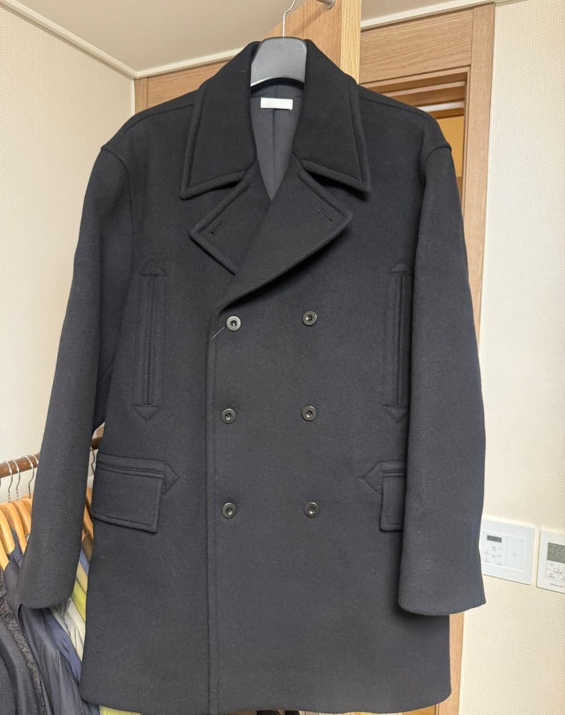 Ham 함 피코트 블랙 2 사이즈 새상품 상품이미지1