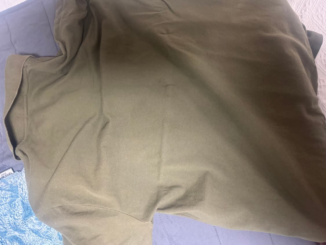 폴로 카키 카라티 반팔 xl 상품이미지2