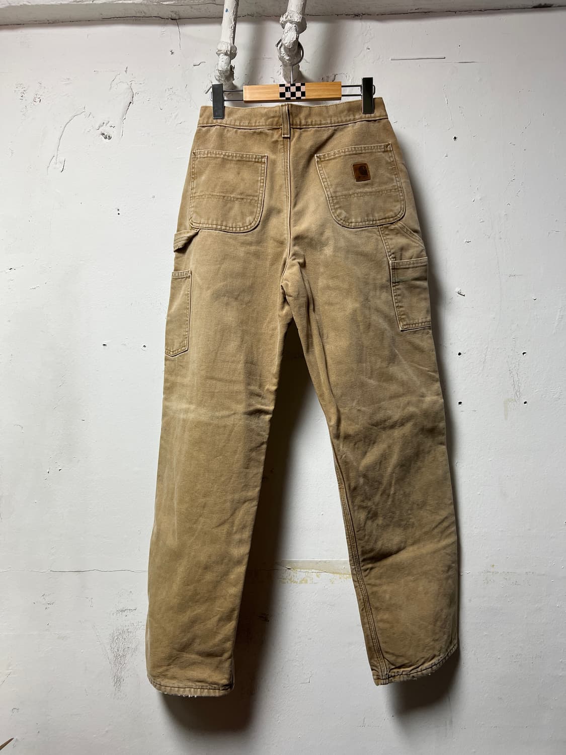 칼하트 체크 라이닝 카펜터 팬츠 상품이미지6