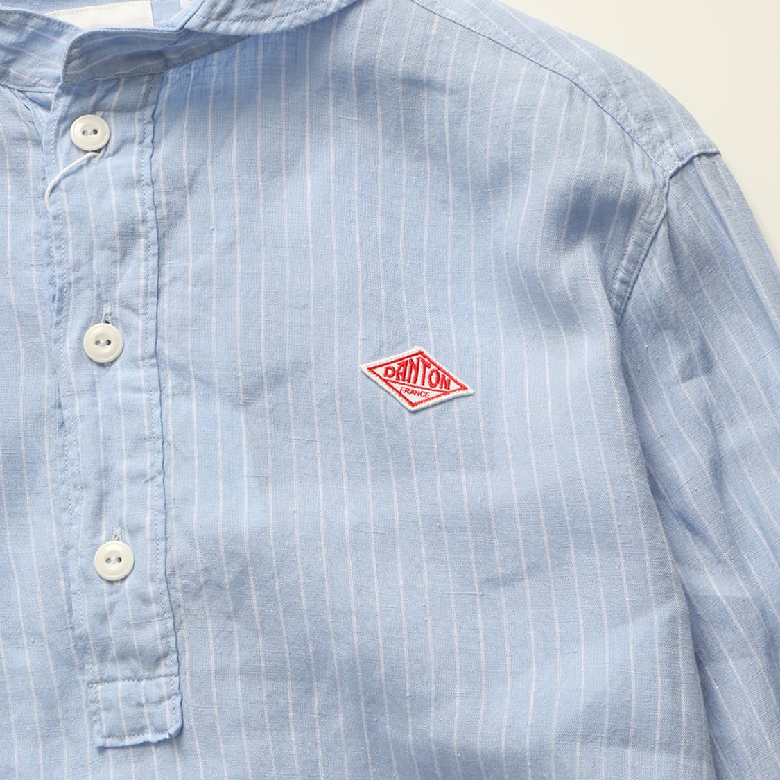 단톤 DANTON Linen Pullover Shirt 상품이미지7