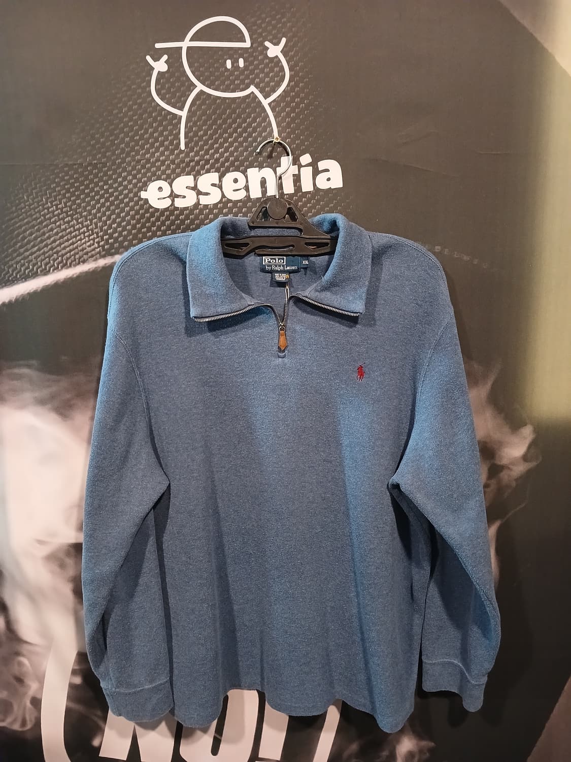 폴로 랄프로렌 하프집업 긴팔 티셔츠 상품이미지1