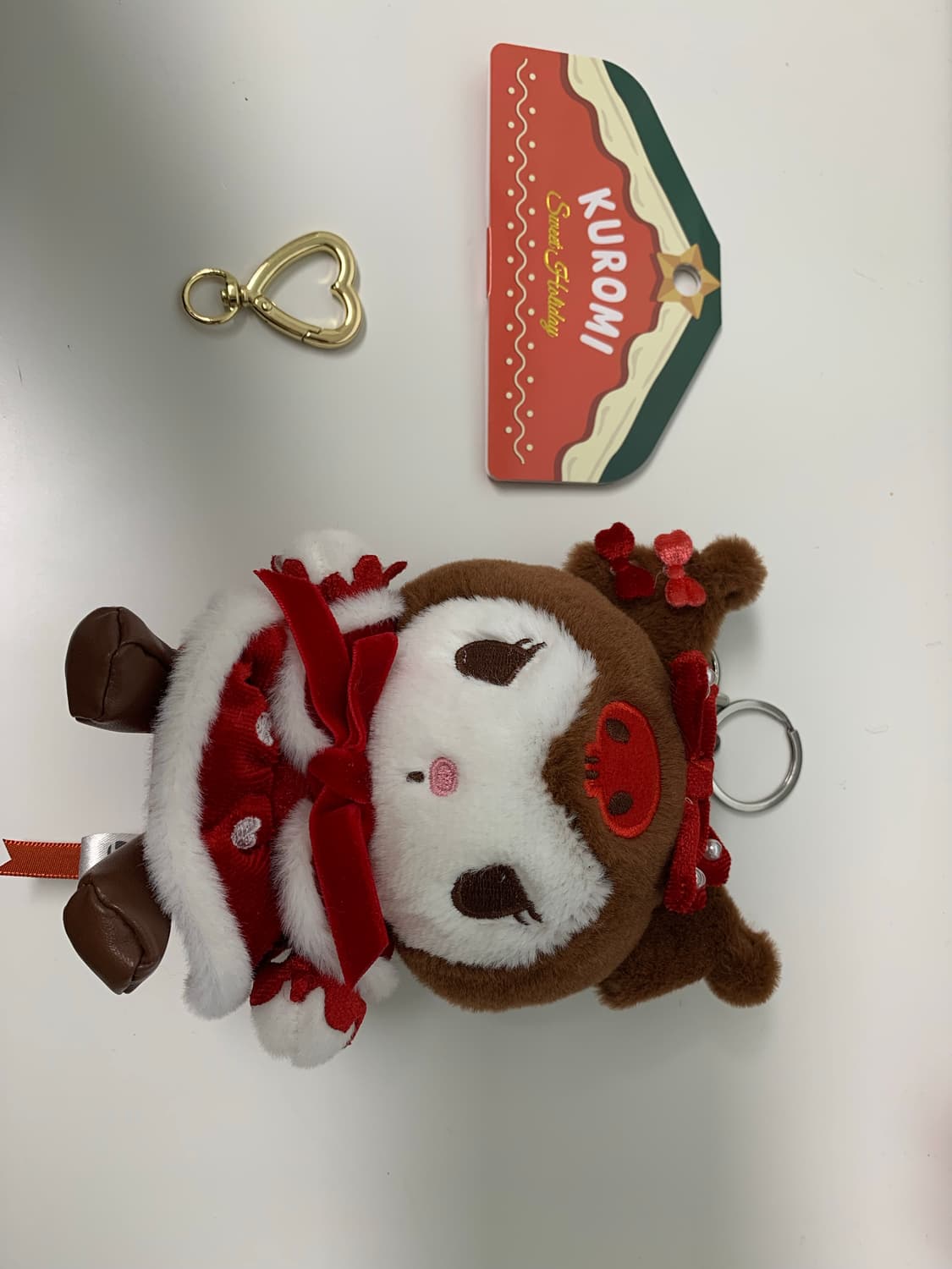 산리오 스위트 홀리데이 쿠로미 가방걸이 키링 상품이미지2