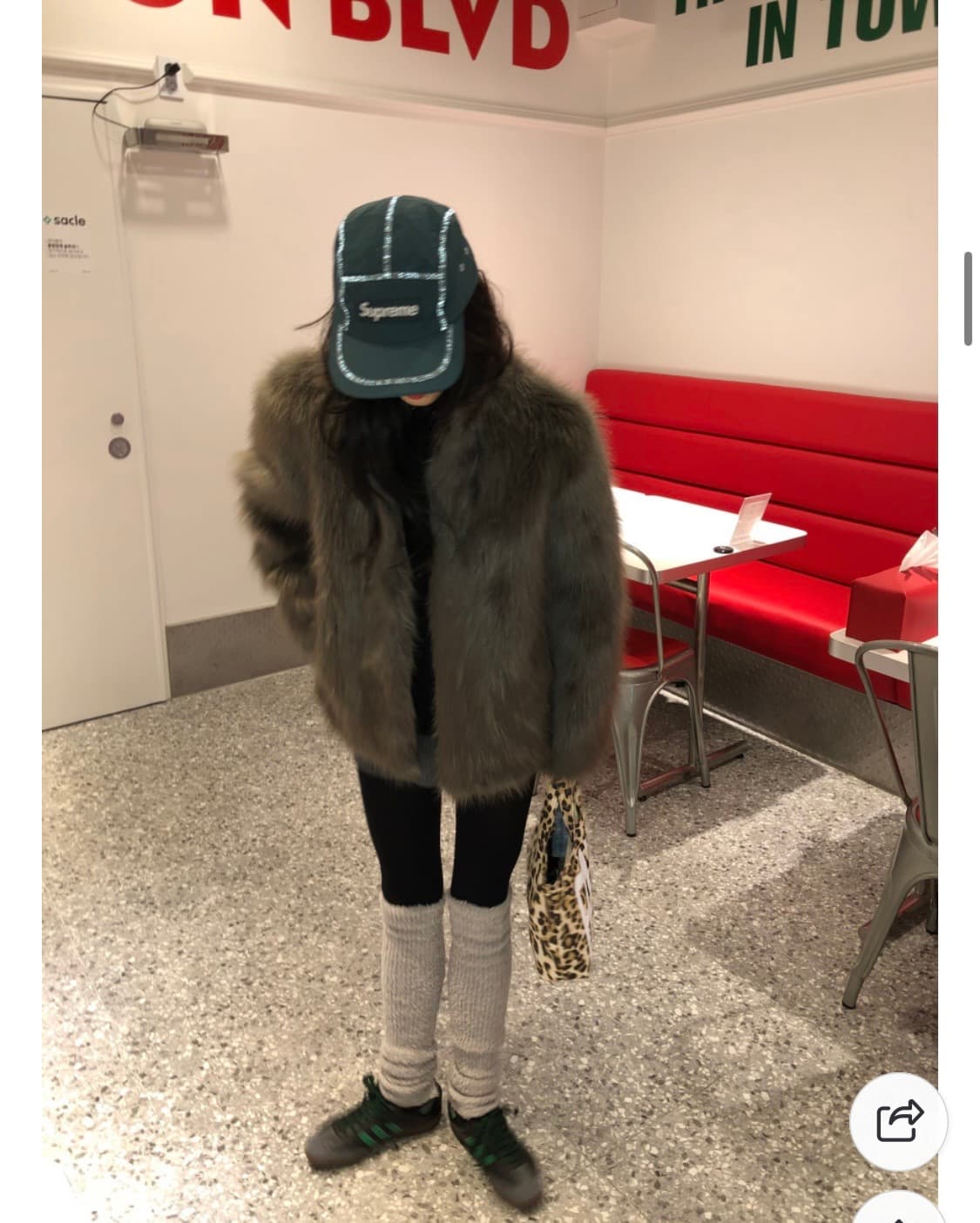 nandle 에이치 퍼 자켓 상품이미지6