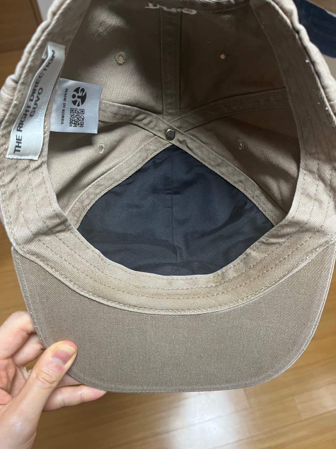 구보 볼캡 베이지 상품이미지3