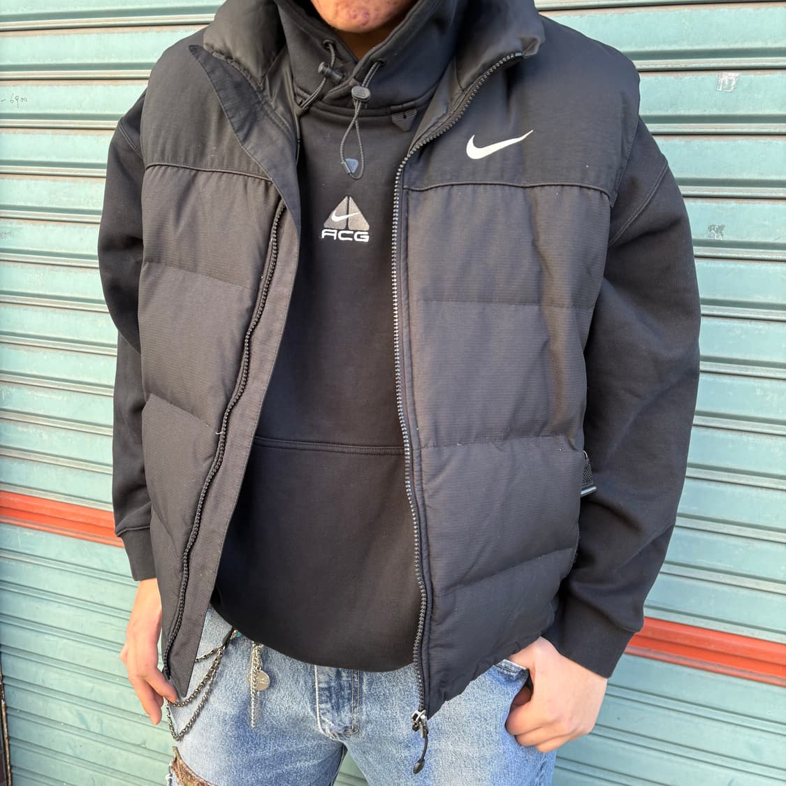 90s 나이키 ACG 덕다운 베스트 상품이미지1