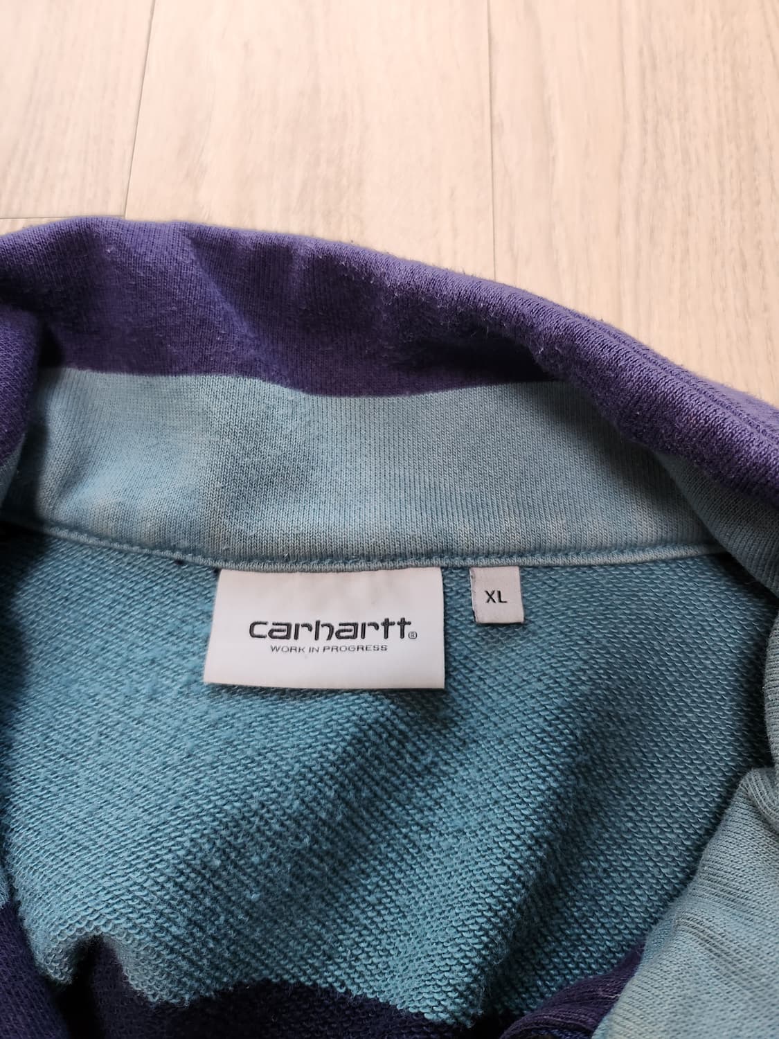 칼하트 스트라이프하프집업(XL 상품이미지8