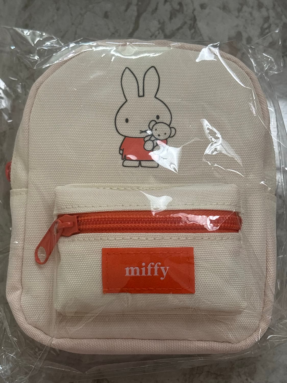 미피 miffy 배낭형 미니 파우치 레드 (신상) 상품이미지1