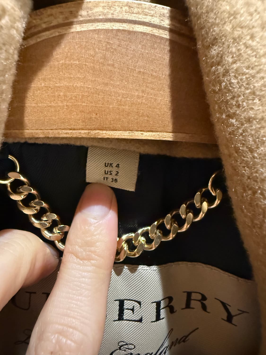 버버리여성캐시미어코트  상품이미지4